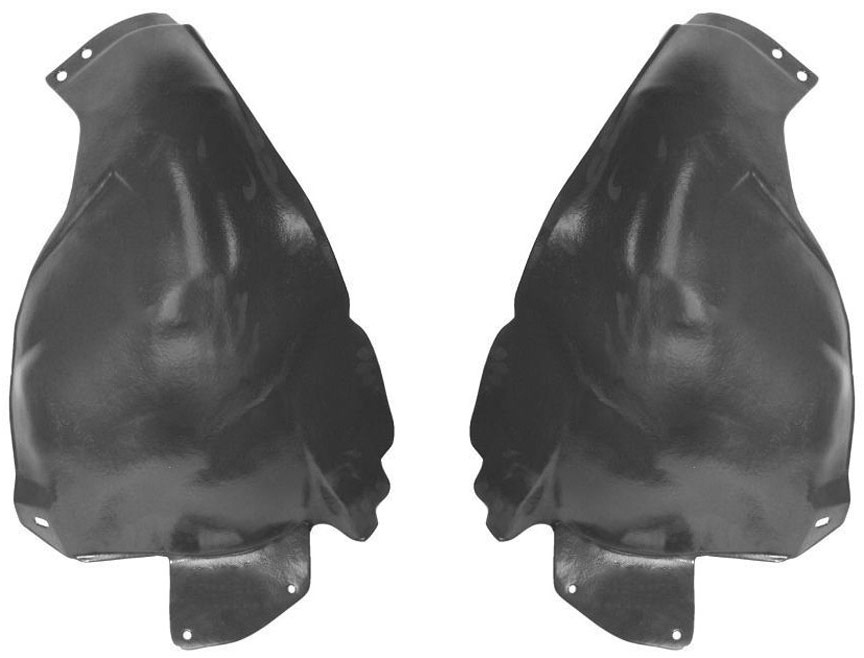 AM THUNDERBIRD 02-05 FRONT FENDER LINER RH AND LH Rear Section SKU SET F222157 Partslink FO1250124 FO1251124 OEM 1W6Z16102BA 1W6Z16103BA