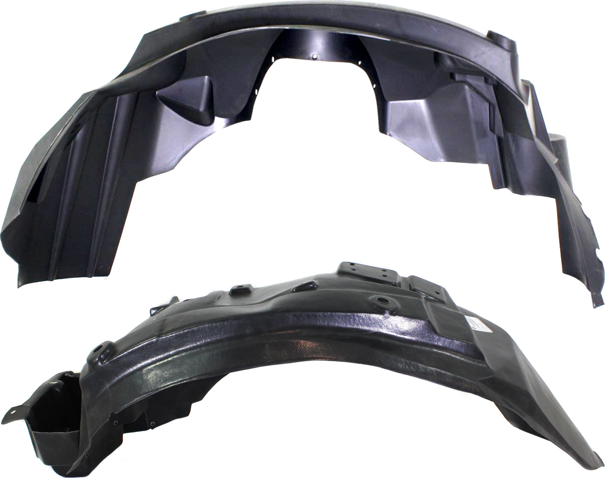 AM CROWN VICTORIA 03-11 FRONT FENDER LINER RH AND LH SKU SET F222161 Partslink FO1249122 FO1248122 OEM 6W7Z16054A 6W7Z16055B