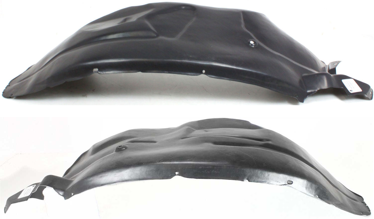AM F 150-04-08 MARK LT 06-08 FRONT FENDER LINER RH AND LH SKU SET F222165 Partslink FO1248125 FO1249125 OEM 8L3Z16102A 8L3Z16103A