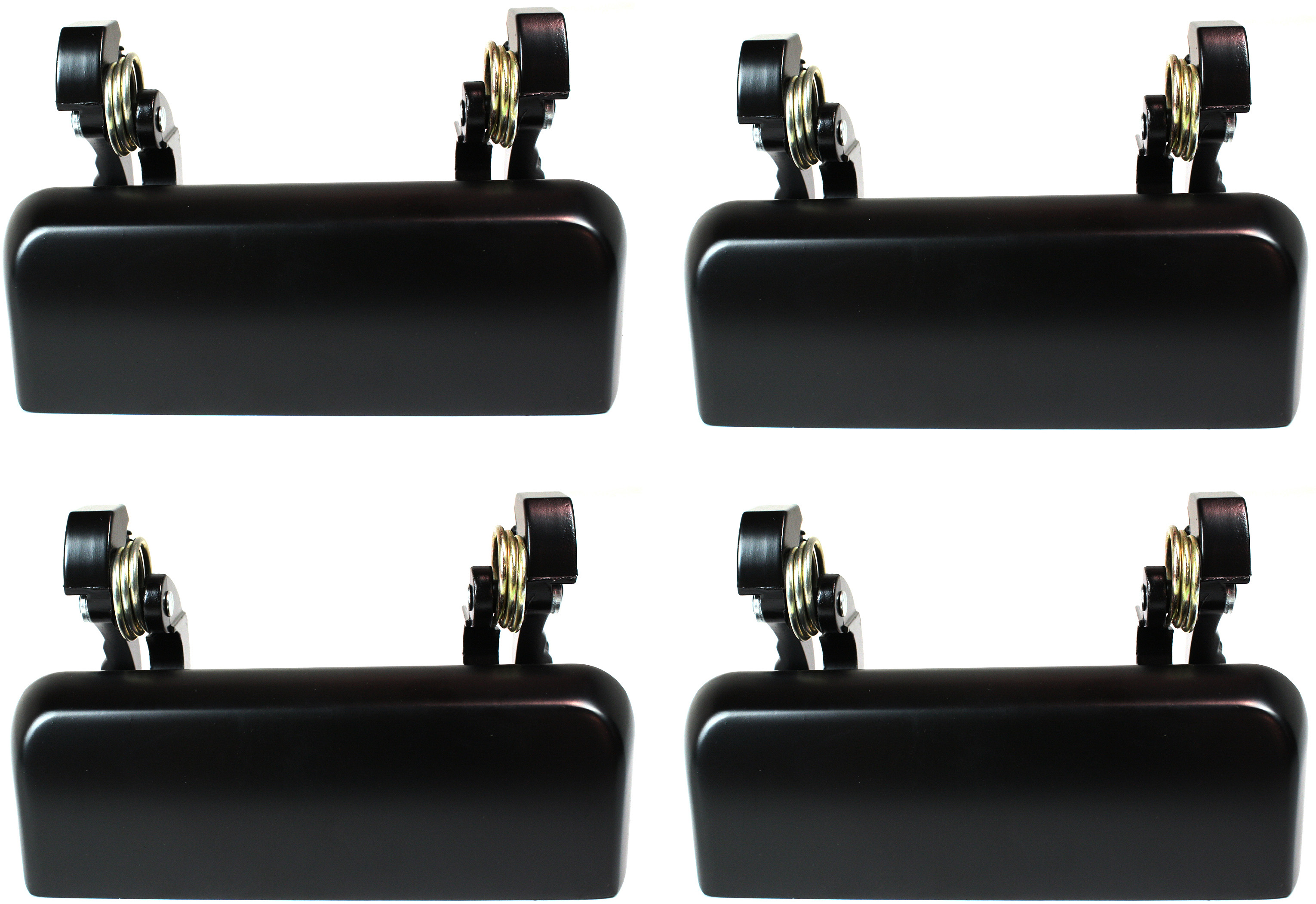 AM EXPLORER 95-97 FRONT EXTERIOR AND REAR DOOR HANDLE RH AND LH Primered w o Keyhole Metal SKU SET F462133-4 Partslink FO1310103 OEM 5L2Z7822404AAPTM