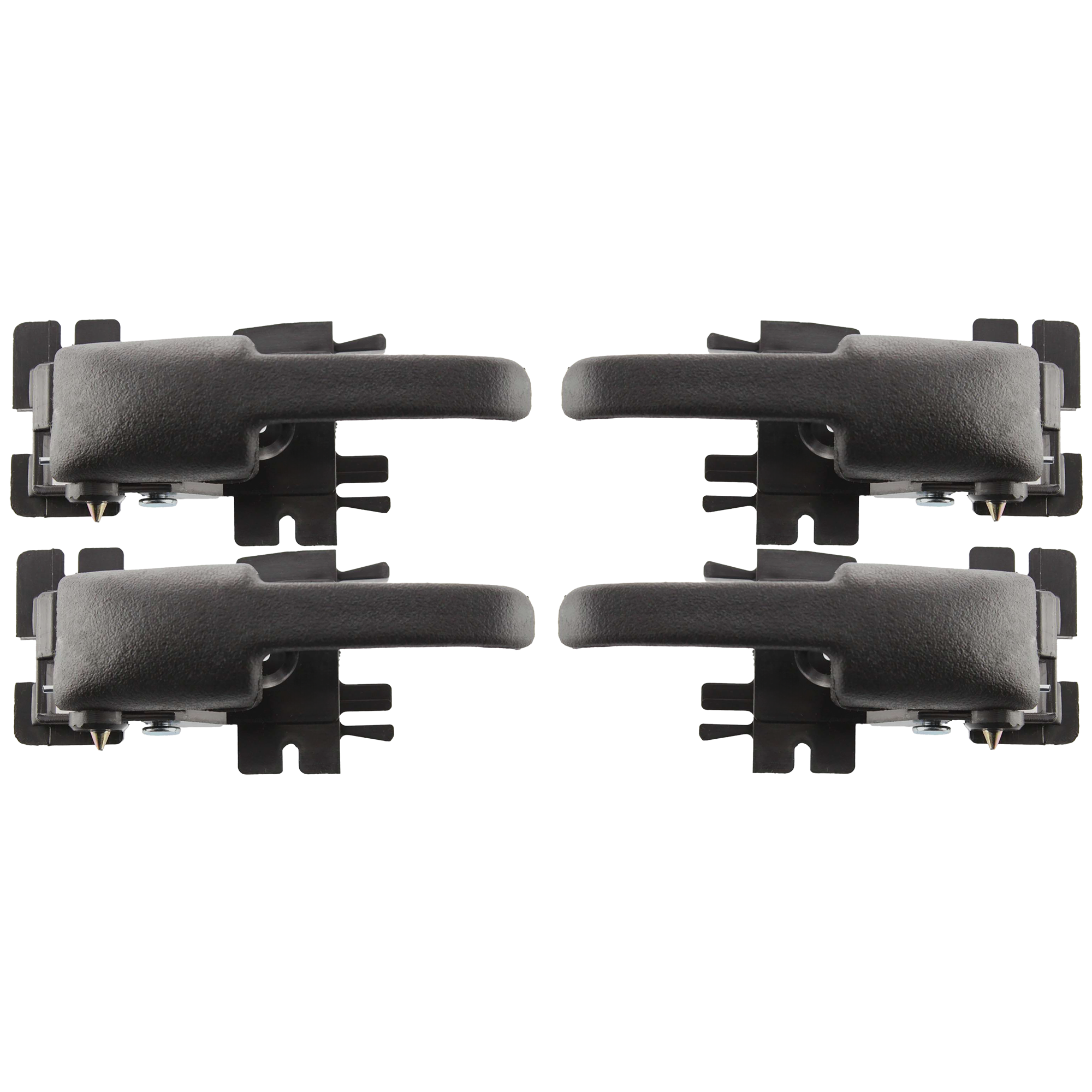 AM EXPLORER 91-03 EXPLORER SPORT TRAC 01-05 FRONT AND REAR DOOR HANDLE RH AND LH Set of 4 Inside Textured Black SKU SET F462137-4 Partslink FO1353114 FO1352114 OEM 3L2Z7821818AAA F77Z7821818AAJ