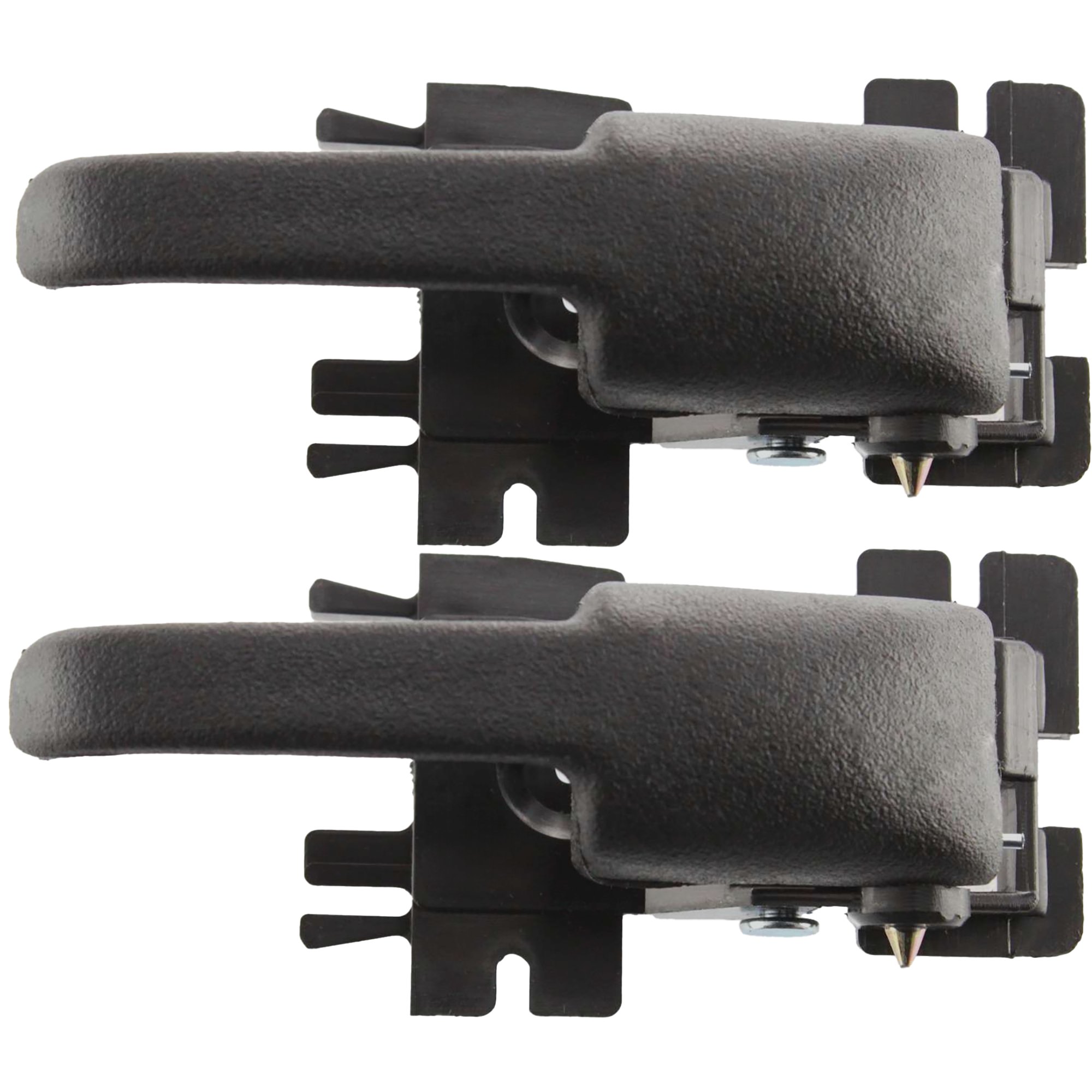 AM EXPLORER 91-03 EXPLORER SPORT TRAC 01-05 FRONT AND REAR INTERIOR DOOR HANDLE LH Textured Black SKU SET F462138-2 Partslink FO1352114 OEM 3L2Z7821819AAA F77Z7821819AAJ
