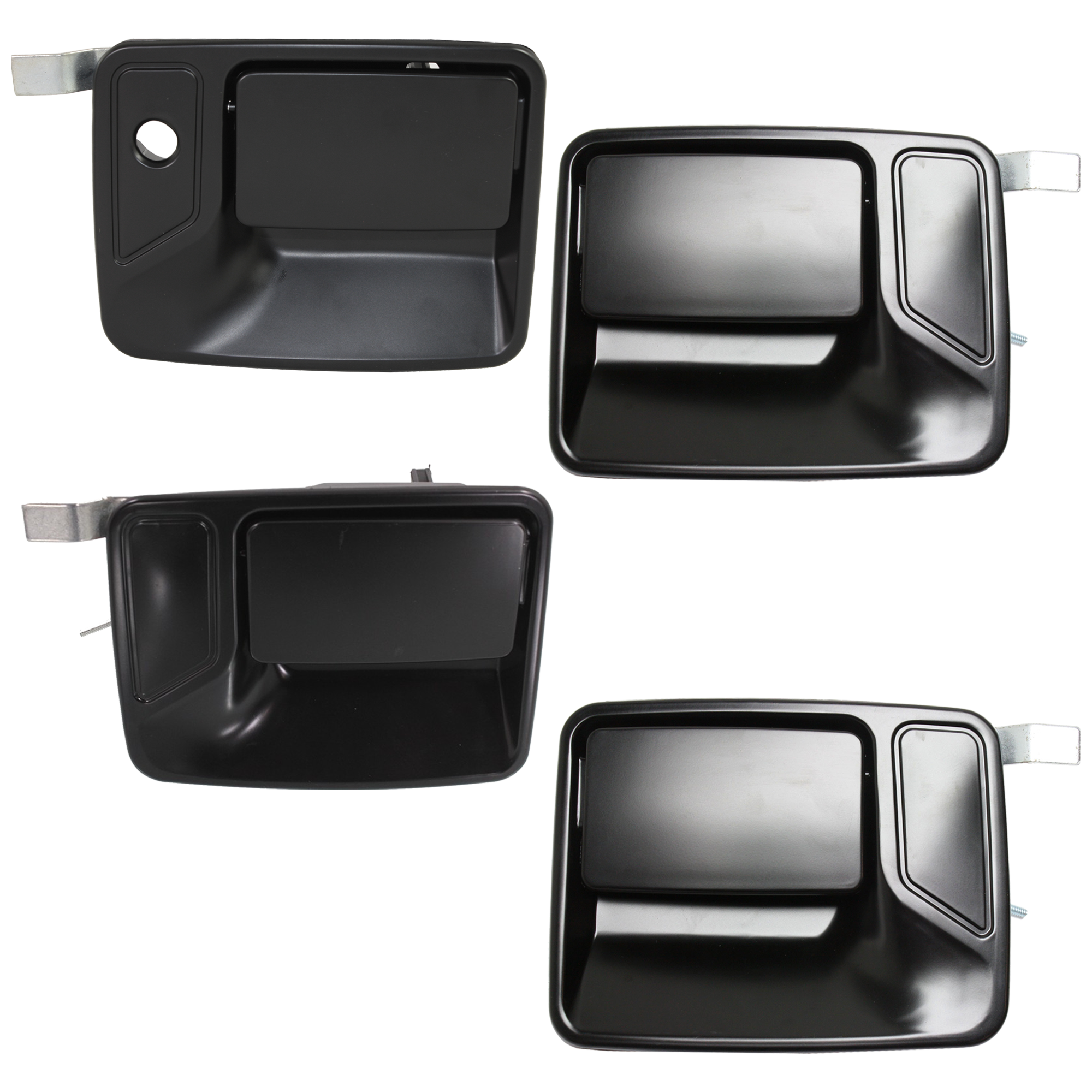 AM F SERIES SUPER DUTY 99-16 EXCURSION 00-05 FRONT EXTERIOR DOOR HANDLE LH Set of 2 Rear RH AND LH SKU SET F462181-4 A Partslink FO1311127 FO1520123 FO1521123 OEM 5C3Z2626600AAA 7C3Z3626604APPT
