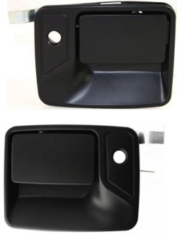 AM F SERIES SUPER DUTY 99-16 EXCURSION 00-05 FRONT DOOR HANDLE RH AND LH Outside Primed w Keyhole SKU SET F462181 Partslink FO1311127 FO1310127 OEM 6C3Z3622404AVPTM YC3Z3622404AA