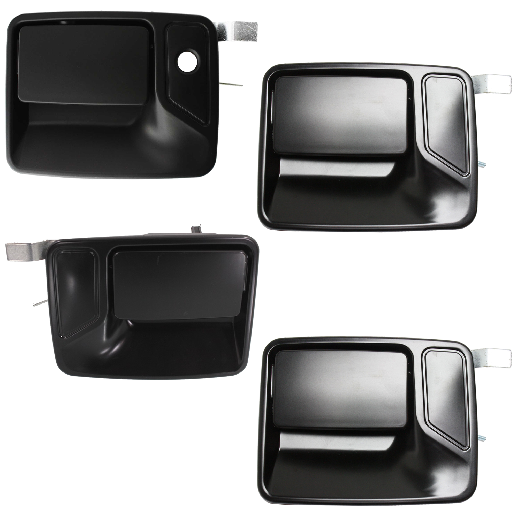 AM F SERIES SUPER DUTY 99-16 EXCURSION 00-05 FRONT EXTERIOR DOOR HANDLE LH Set of 4 REAR RH AND LH SKU SET F462182-4 Partslink FO1310127 FO1520123 FO1521123 OEM 5C3Z2626600AAA 7C3Z3626604APPT