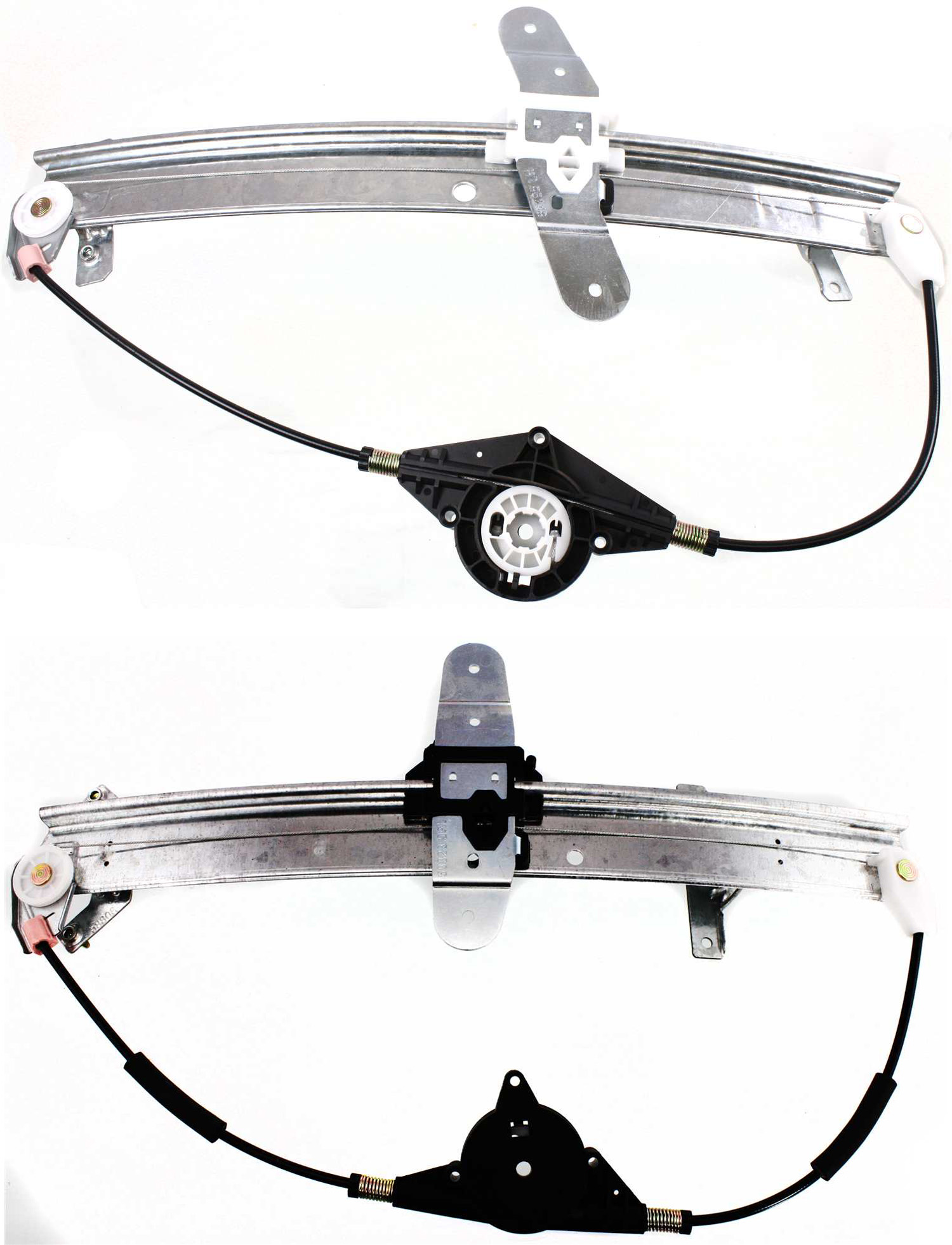 AM CROWN VICTORIA GRAND MARQUIS 92-11 MARAUDER 03-04 FRONT AND REAR WINDOW REGULATOR LH Power w o Motor SKU SET F462902-2L Partslink FO1350106 FO1550102 OEM 6W7Z5423209AA 6W7Z5427009AA