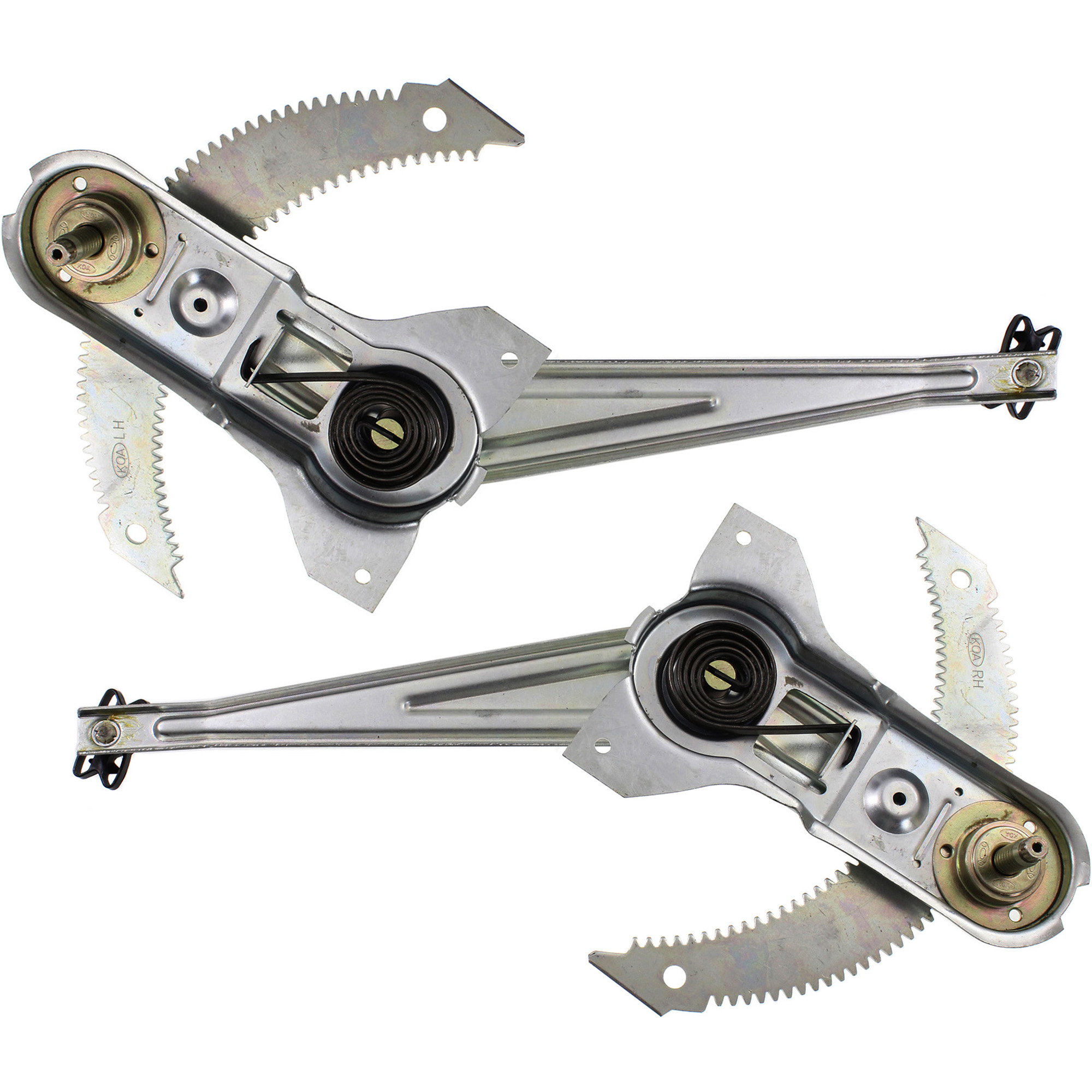 AM RANGER 93-11 FRONT WINDOW REGULATOR RH AND LH Manual SKU SET F462903 Partslink FO1351112 FO1350112 OEM 7L5Z1023200A 7L5Z1023201A