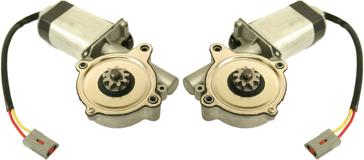 AM EXPLORER SPORT TRAC 01-05 MOUNTAINEER 97-01 WINDOW REGULATOR MOTOR Front RH and LH SKU SET F462951 Partslink FO1357108 FO1356108 OEM F1TZ78233V94CRM F1TZ78233V95CR