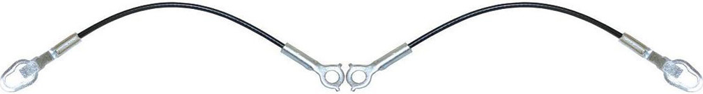 AM RANGER 93-04 TAILGATE CABLE RH and LH Check 17.3 inches SKU SET F581909 Partslink FO1918101 FO1918102 OEM F37Z9943052A F37Z9943053A