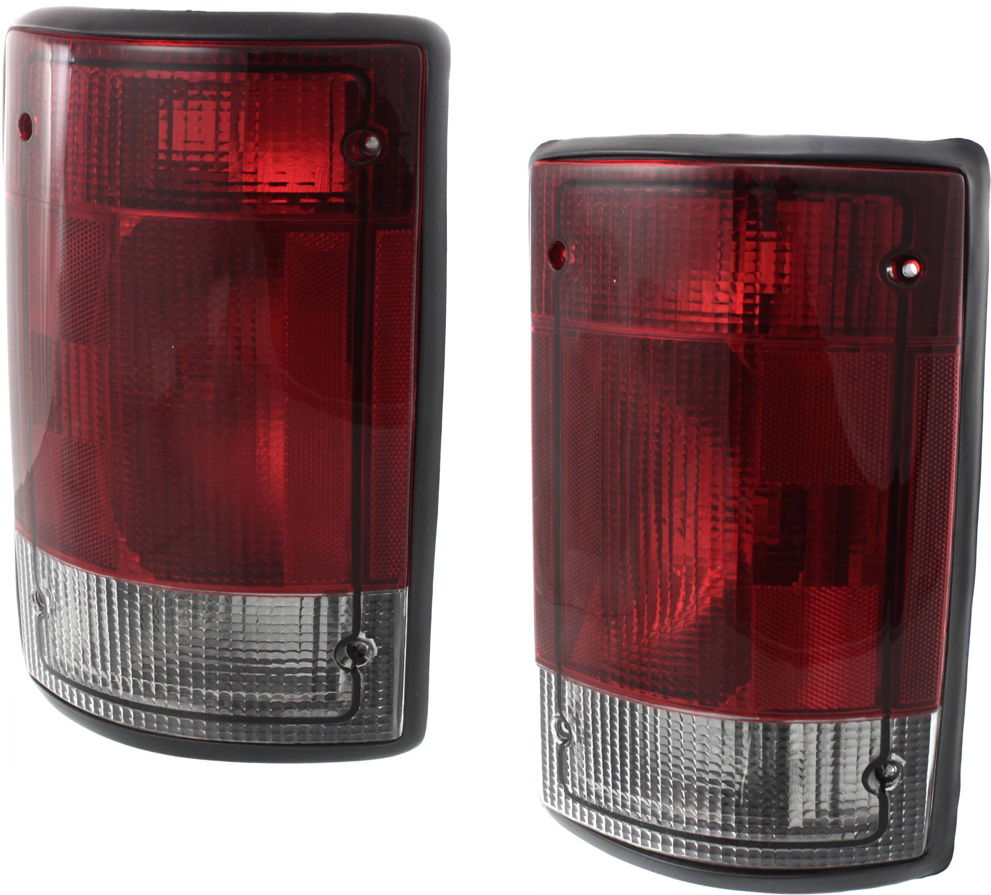 AM EXCURSION 04-05 ECONOLINE VAN 04-14 TAIL LAMP RH AND LH Assembly CAPA SKU SET F730135Q Partslink FO2801190C FO2800190C OEM 5C2Z13404AA 5C2Z13405AA