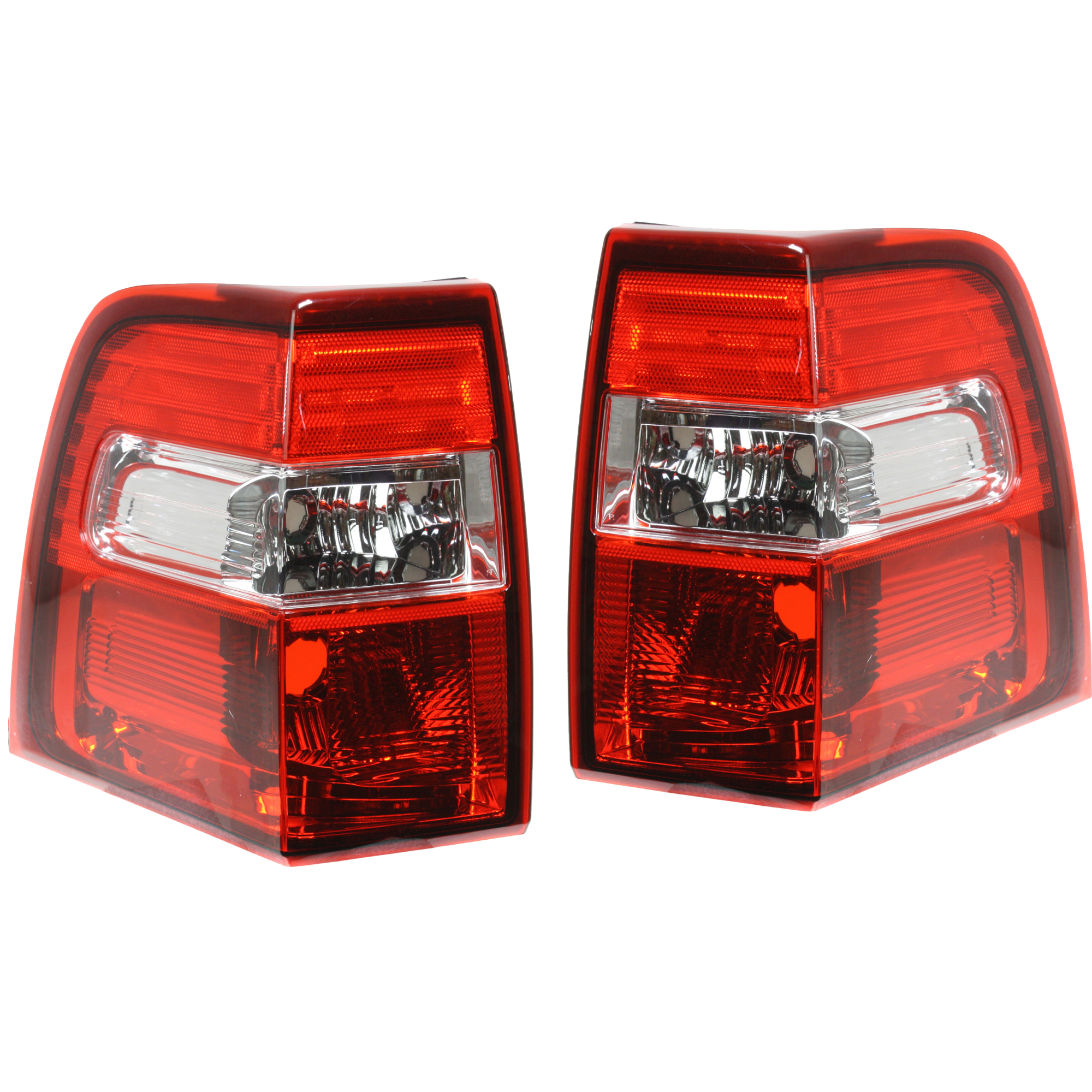 AM EXPEDITION 07-17 TAIL LAMP RH AND LH Lens and Housing SKU SET F730157 Partslink FO2801201 FO2800201 OEM 7L1Z13404AA 7L1Z13405AA