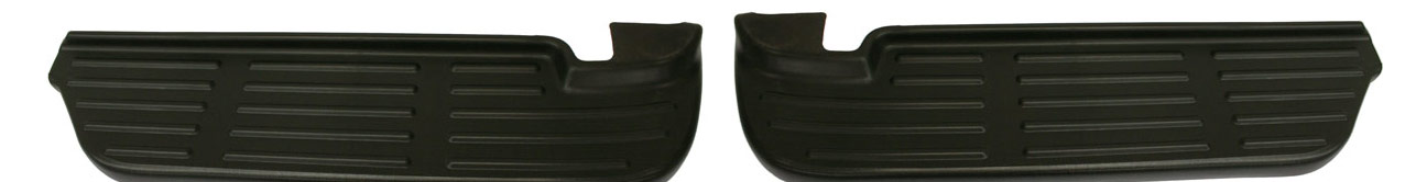 AM F SUPER DUTY SERIES 99-07 REAR BUMPER STEP PAD RH AND LH Set of 2 Upper SKU SET F764907 Partslink FO1191114 FO1191113 OEM F81Z17B807AB F81Z17B807AA