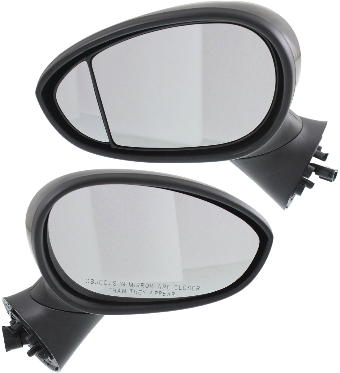 AM FIAT 500-12-18 MIRROR RH AND LH Power Manual Folding Heated Paintable Type 1 Hatchback SKU SET FA01ER Partslink FI1320100 FI1321100 OEM 5182468AC PFM 68087589AC PFM