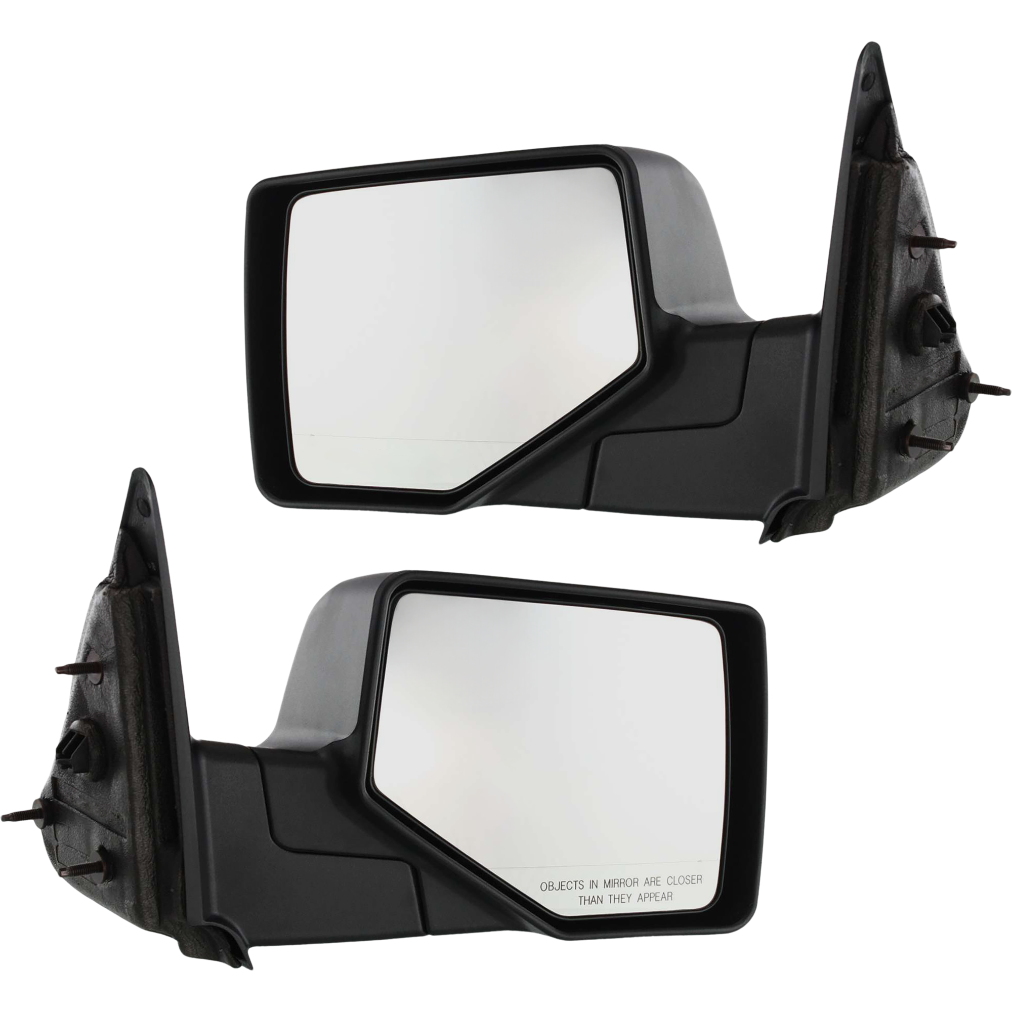 AM RANGER 06-11 MIRROR RH AND LH Manual Adjust Manual Folding Non Heated Textured SKU SET FD101R Partslink FO1320283 FO1321283 OEM 8L5Z17682BA 8L5Z17683BA