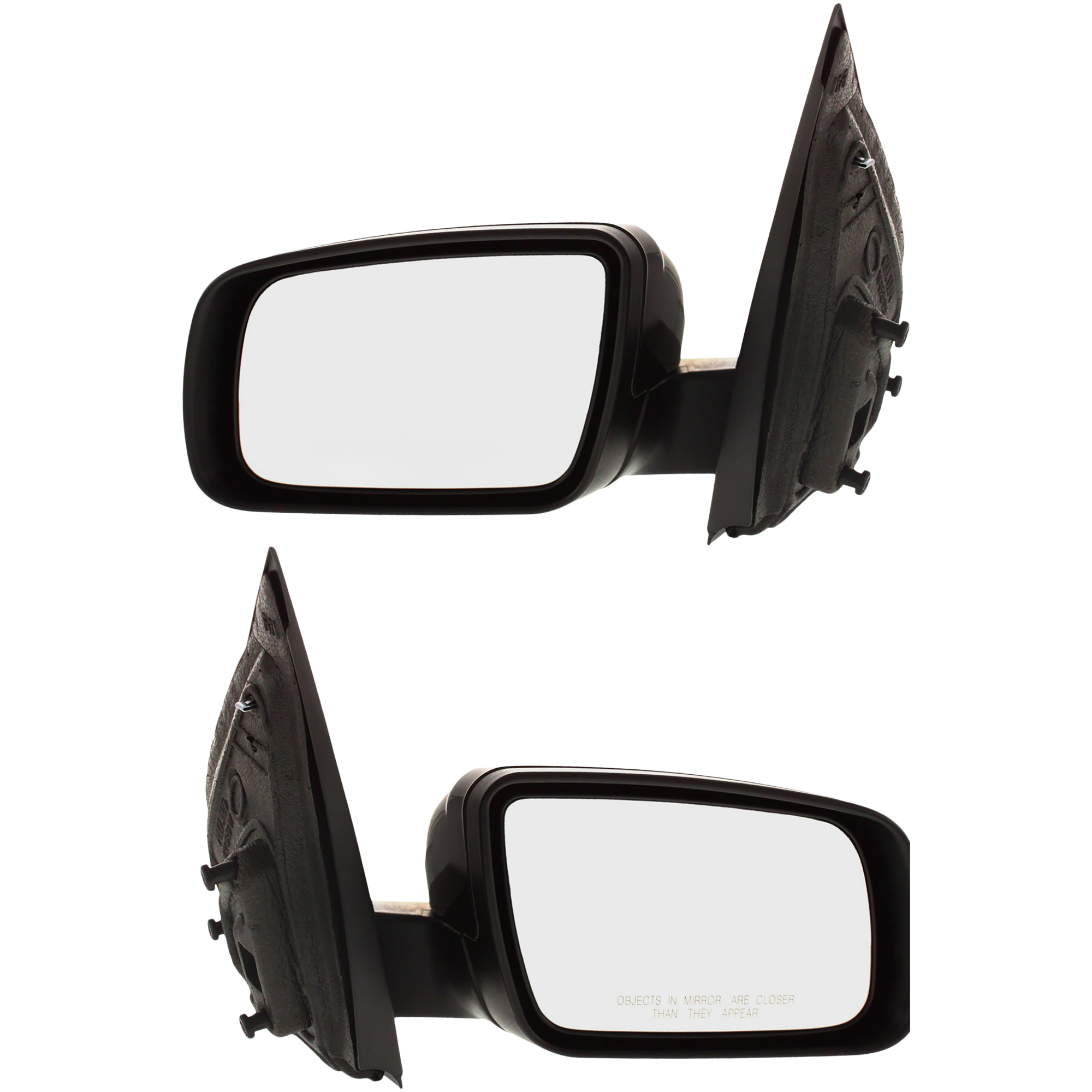 AM FREESTYLE 05-07 MIRROR RH AND LH Power Manual Folding Non Heated Paintable No Memory and Puddle Light SKU SET FD103ER Partslink FO1320285 FO1321285 OEM 6F9Z17682A 6F9Z17683A
