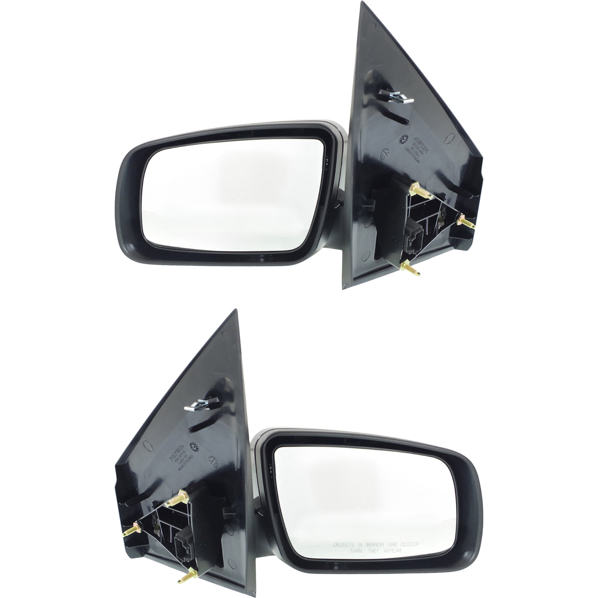 AM FREESTYLE 05-07 MIRROR RH AND LH Power Manual Folding Heated Paintable w Memory and Puddle Light SKU SET FD105ER Partslink FO1320287 FO1321287 OEM 6F9Z17682C 6F9Z17683C