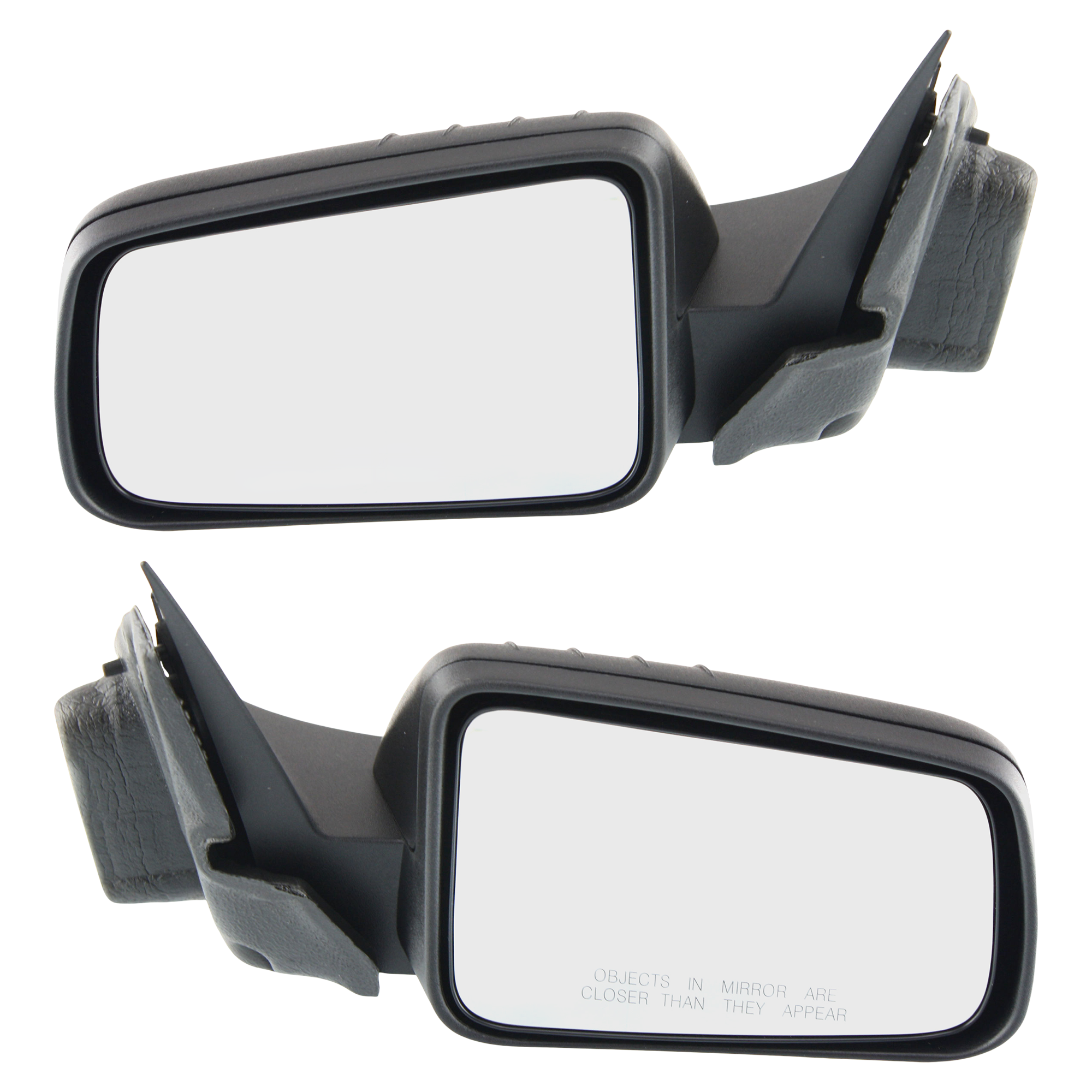 AM FOCUS 08-11 MIRROR RH AND LH Power Non Folding Non Heated Paintable Textured 2 Caps SE Model SKU SET FD109ER Partslink FO1320318 FO1320403 FO1321318 FO1321403 OEM 8S4Z17682BA PFM 8S4Z17683BA PF