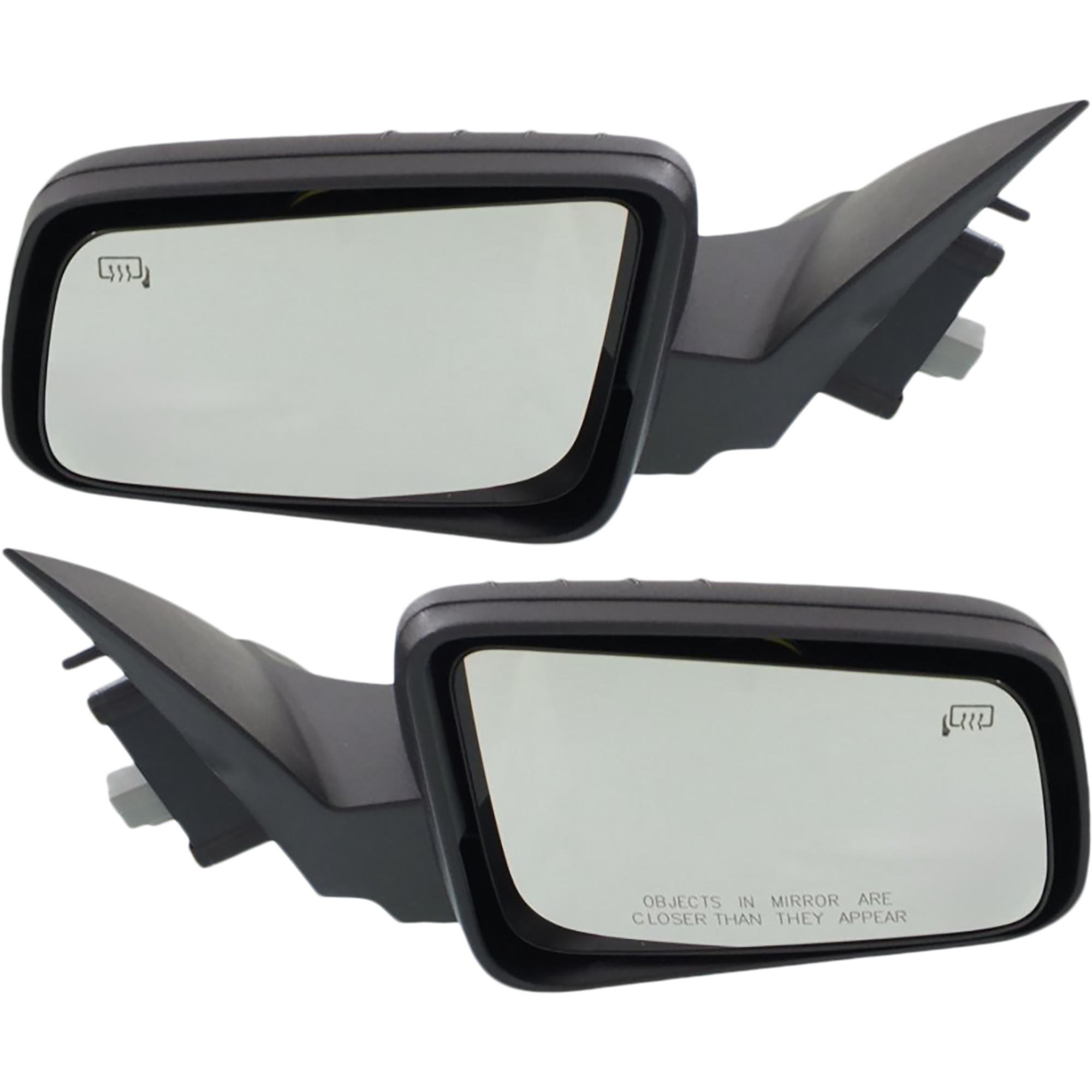AM FOCUS 08-11 MIRROR RH AND LH Power Non Folding Heated Paintable Textured 2 Caps SE SES Models SKU SET FD110ER Partslink FO1320317 FO1320331 FO1321317 FO1321331 OEM 8S4Z17682CA PFM 8S4Z17683CA PF