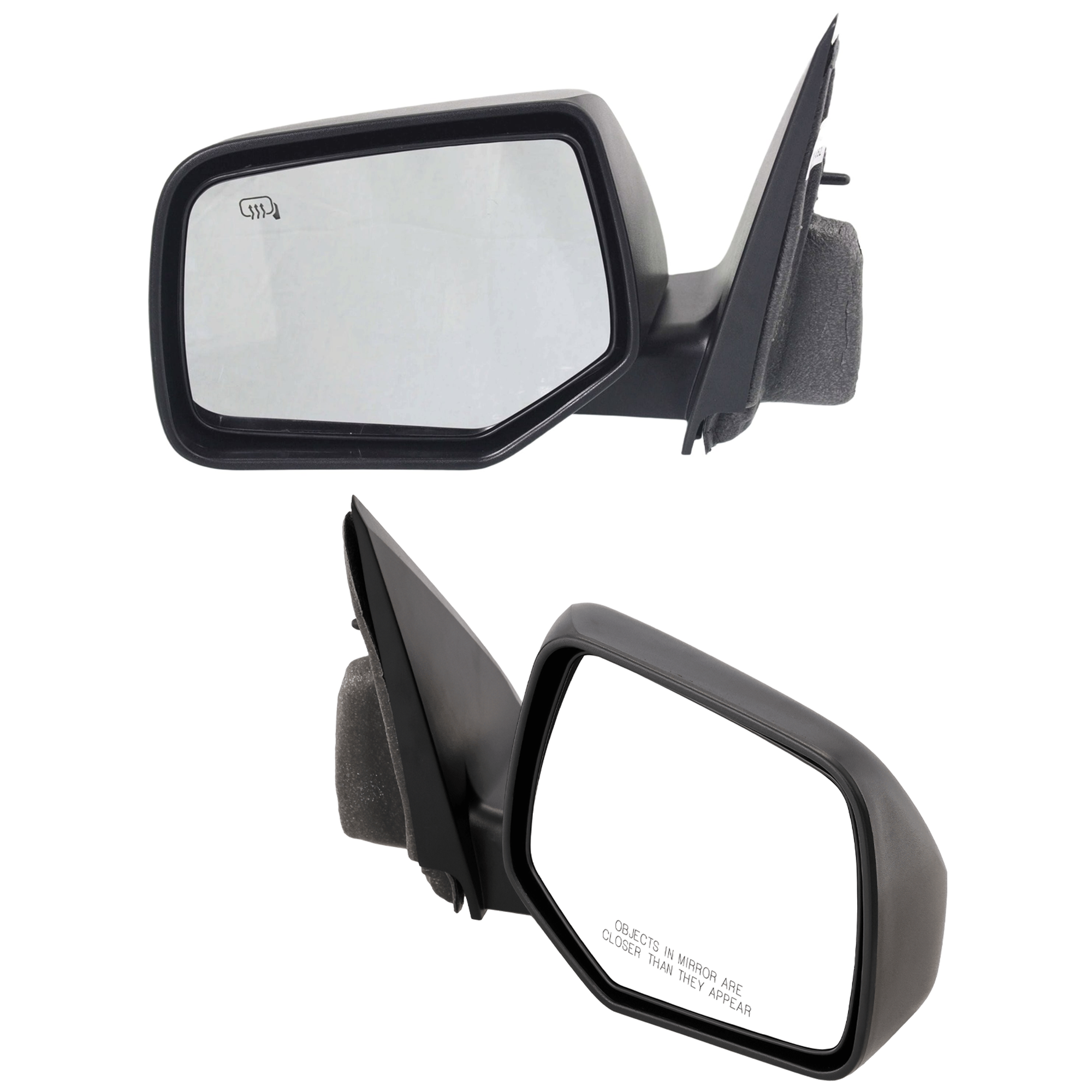 AM Mirror SKU SET FD116ER E Partslink FO1320293 FO1321291 FO1321351 OEM 9L8Z17682AA AL8Z17682AA ZZC169