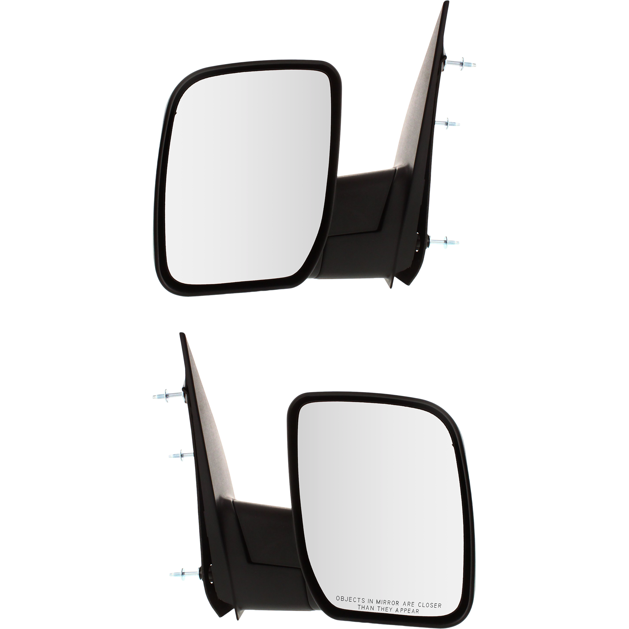AM E 150 E 250-08-13 MIRROR RH AND LH Non Towing Manual Adjust Manual Folding Non Heated Textured No Auto dimming BSD Memory and Signal Light SKU SET FD123R Partslink FO1320337 FO1321337 OEM 7C2Z17682BA 7C2Z17683BA