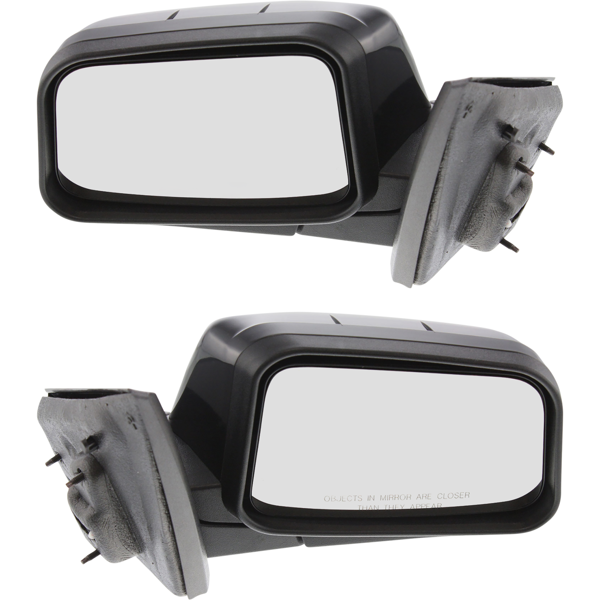 AM EDGE 08-08 MIRROR RH AND LH Power Manual Folding Non Heated Paintable No Auto dimming BSD Memory and Signal Light SKU SET FD139ER Partslink FO1320281 FO1321281 OEM 8T4Z17682BA 8T4Z17683BA