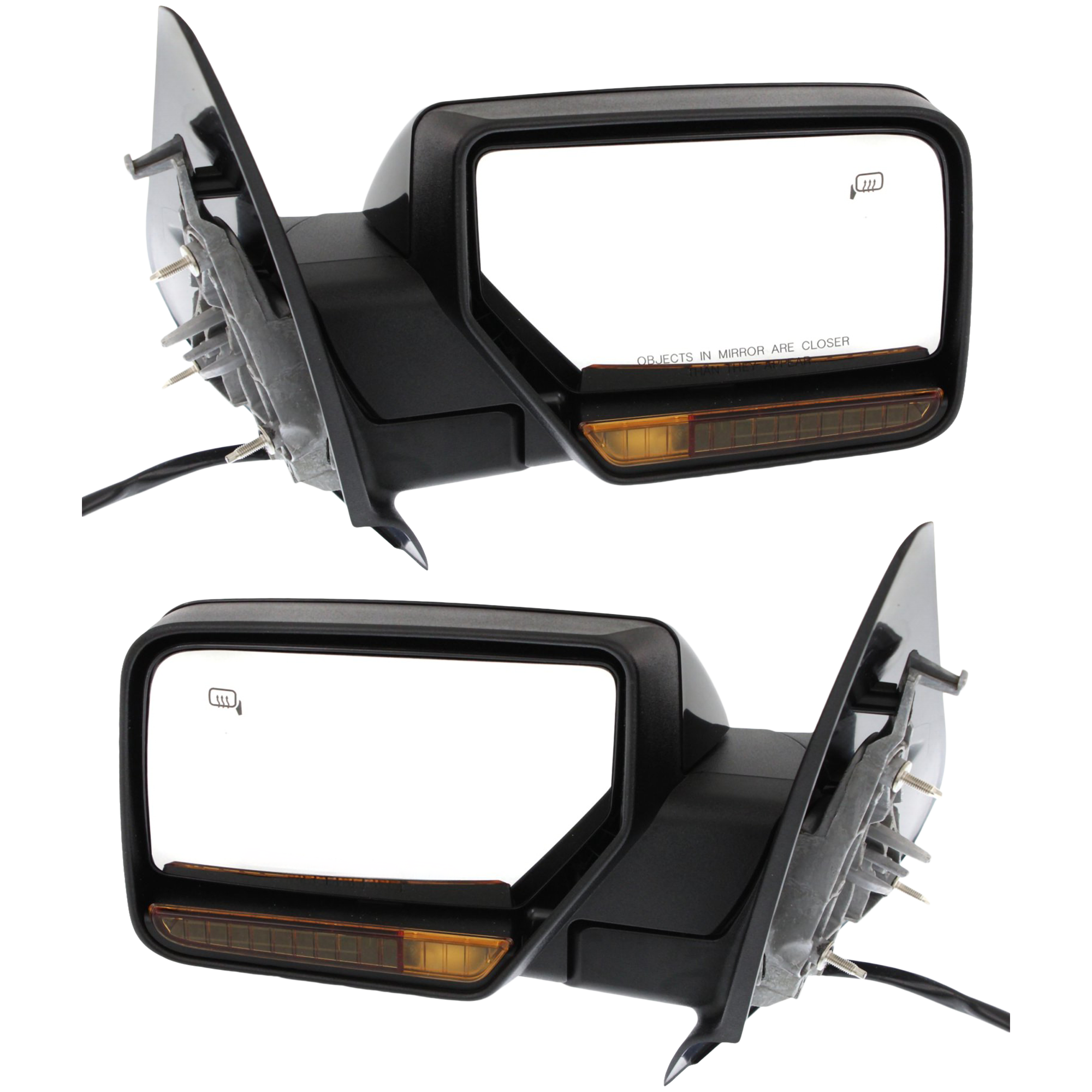 AM EXPEDITION NAVIGATOR 07-08 MIRROR RH AND LH Non Towing Power Power Folding Heated Paintable w In housing Signal Light and Memory No Auto dimming and BSD SKU SET FD143ER S Partslink FO1320377 FO1321377 OEM 8L1Z17682GA 8L1Z17683DA