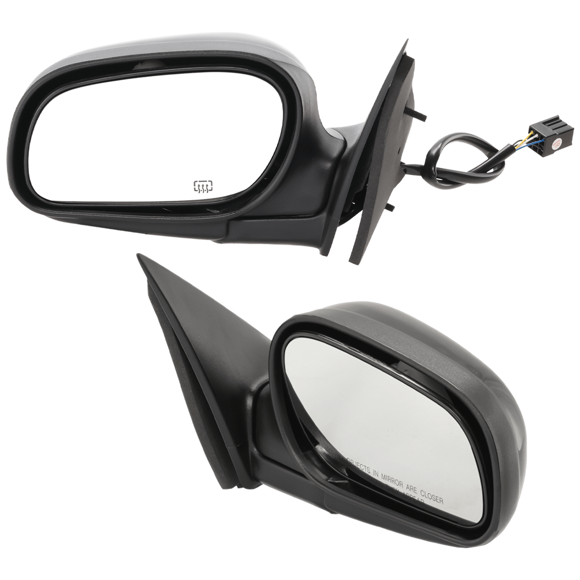 AM Mirror SKU SET FD152ER A Partslink FO1320375 FO1321374 OEM 9W7Z17682A 9W7Z17683B