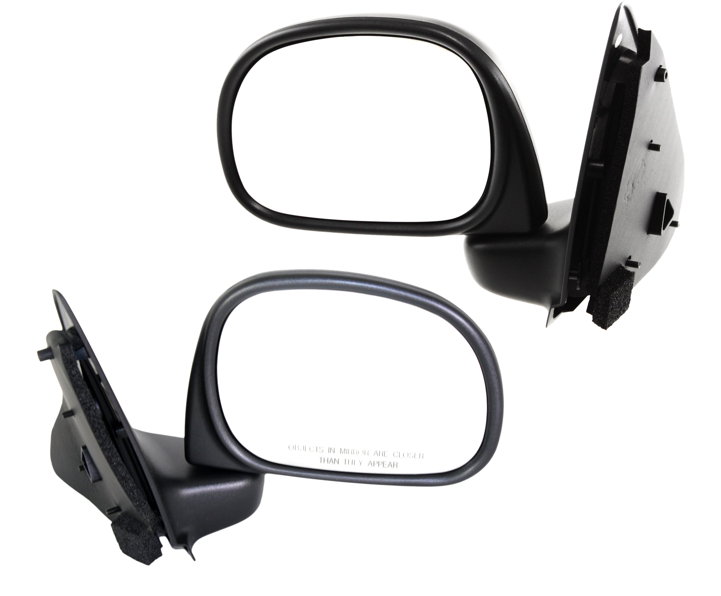 AM F 150-02-03 F 150 HERITAGE 04-04 MIRROR RH AND LH Non Towing Manual Adjust Manual Folding Non Heated Textured No Auto dimming BSD Memory and Signal Light SKU SET FD173R Partslink FO1320272 FO1321272 OEM 1L3Z17682GAA 1L3Z17683GAA