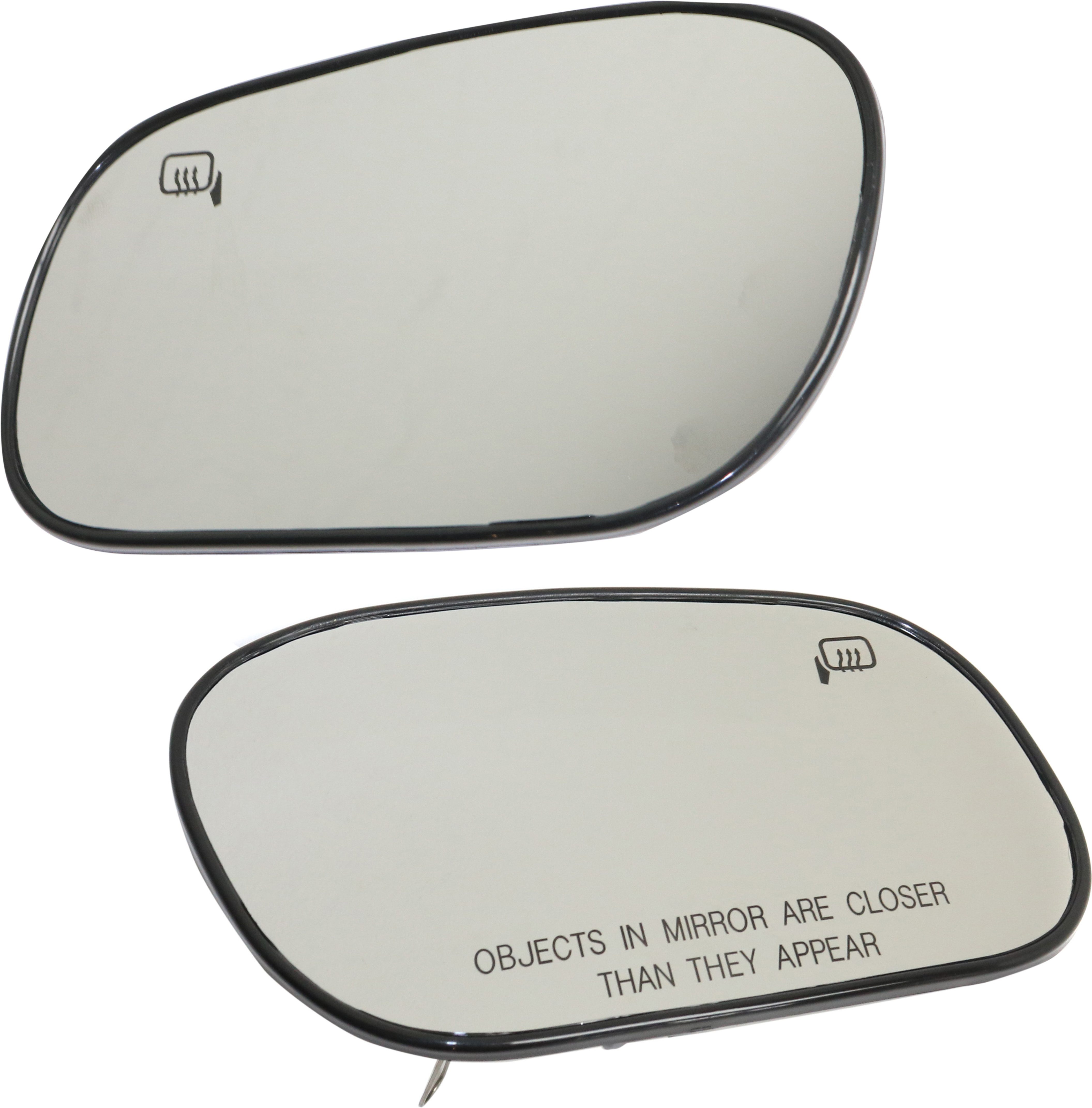 AM CROWN VICTORIA GRAND MARQUIS 02-11 MARAUDER 03-04 MIRROR GLASS RH AND LH Heated w Backing Plate SKU SET FD187GR Partslink FO1325107 FO1324107 OEM 1W7Z17K707AA 1W7Z17K707AB