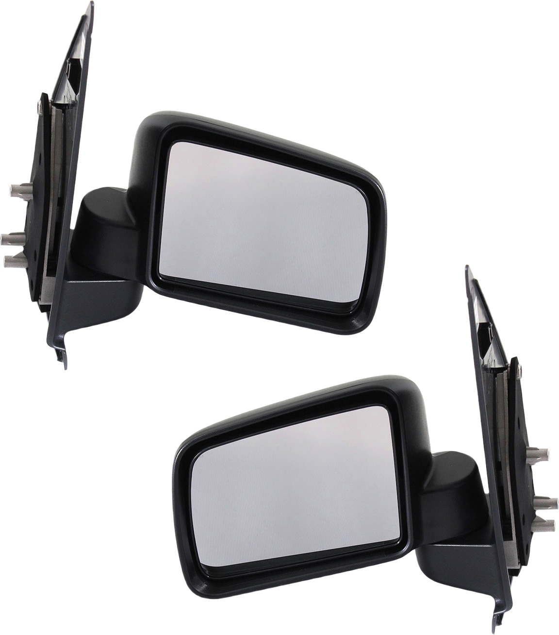 AM TRANSIT CONNECT 10-10 MIRROR RH AND LH Non Towing Manual Adjust Manual Folding Non Heated Textured SKU SET FD199R Partslink FO1320379 FO1321379 OEM 9T1Z17682A PFM 9T1Z17683A PFM