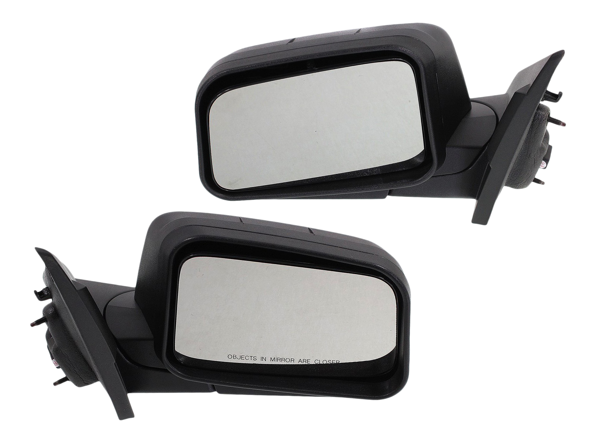 AM EDGE 07-07 MIRROR RH AND LH Power Manual Folding Non Heated Textured No Auto dimming BSD Memory and Signal Light SKU SET FD210ER Partslink FO1320280 FO1321280 OEM 7T4Z17682AB 7T4Z17683AB