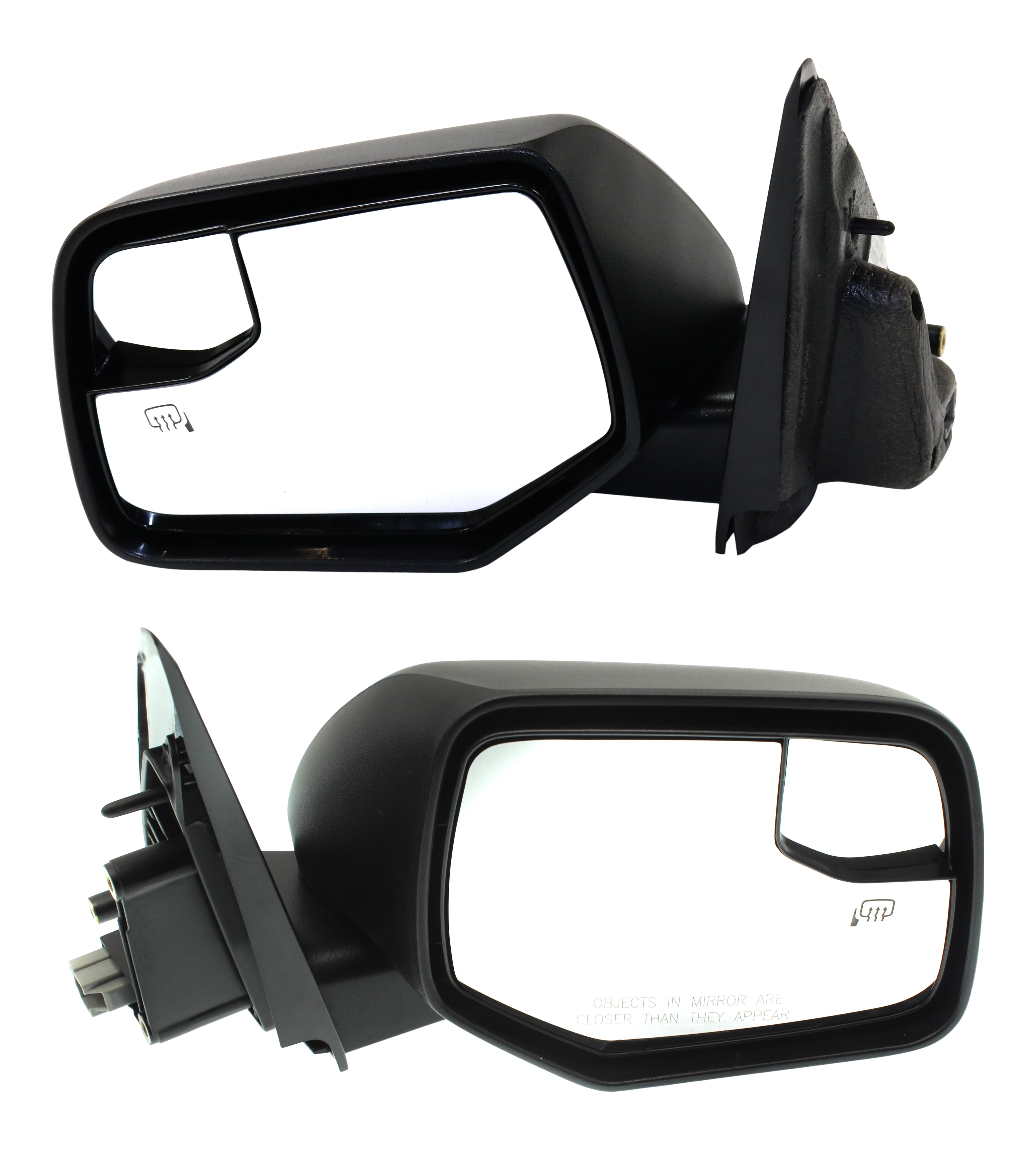 AM ESCAPE 08-12 MARINER 08-11 MIRROR RH AND LH Power Heated Manual Folding Textured w Blind Spot Glass No Auto dimming Memory and Signal Light SKU SET FD217ER Partslink FO1320350 FO1321350 OEM 8L8Z17682CA AL8Z17683CA 9L8Z17
