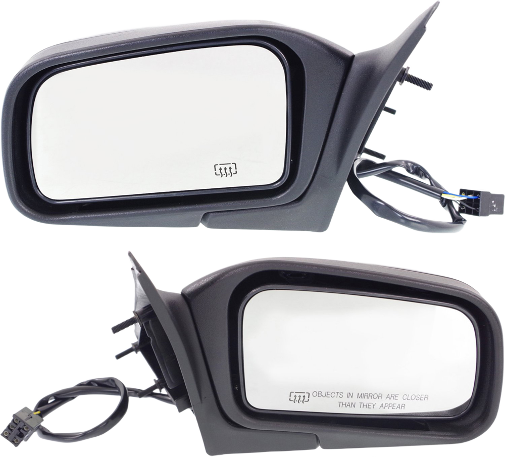 AM CROWN VICTORIA GRAND MARQUIS 95-96 MIRROR RH AND LH Power Manual Folding Heated Paintable SKU SET FD22ER Partslink FO1320129 FO1321129 OEM F6AZ17682AA F6AZ17682BA