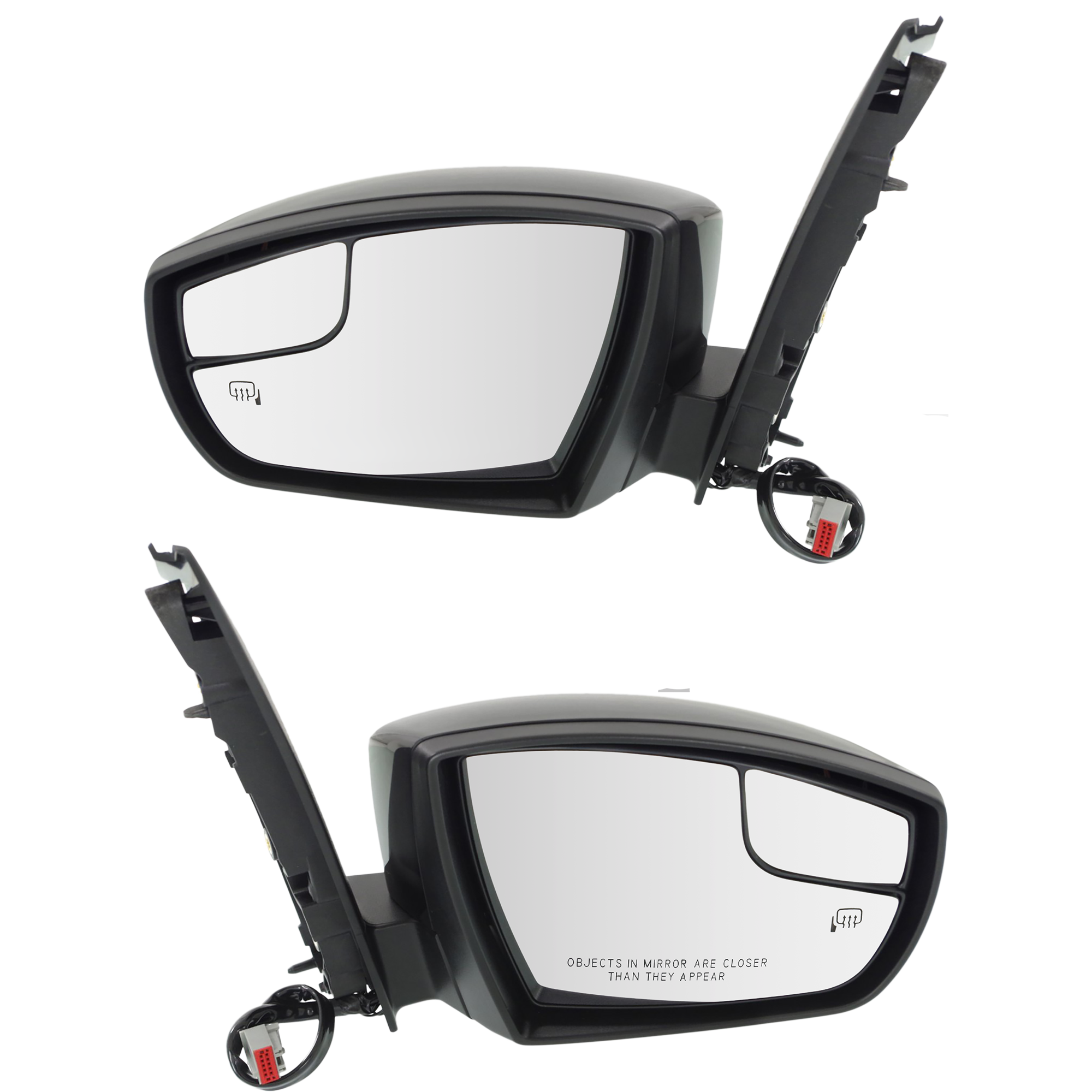 AM C MAX 13-17 MIRROR RH AND LH Power Manual Folding Heated Paintable w Blind Spot Glass and Signal Light No Auto dimming and Memory SKU SET FD244ER S Partslink FO1320440 FO1321440 OEM DM5Z17682B PFM DM5Z17682C DM5Z