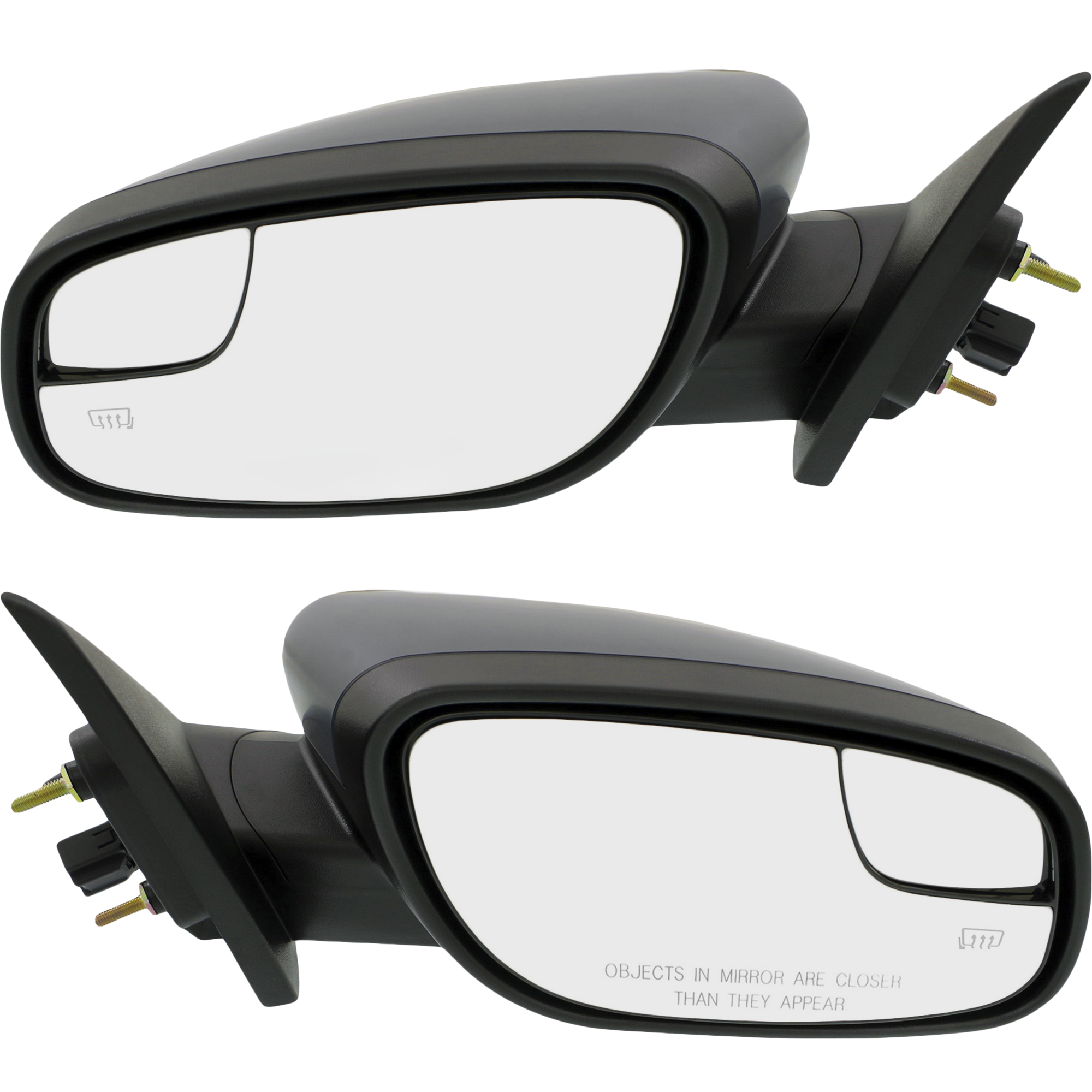 AM TAURUS 12-19 MIRROR RH AND LH Power Manual Folding Heated Textured SEL Model SKU SET FD249ER Partslink FO1320446 FO1321446 OEM CG1Z17682B CG1Z17683B