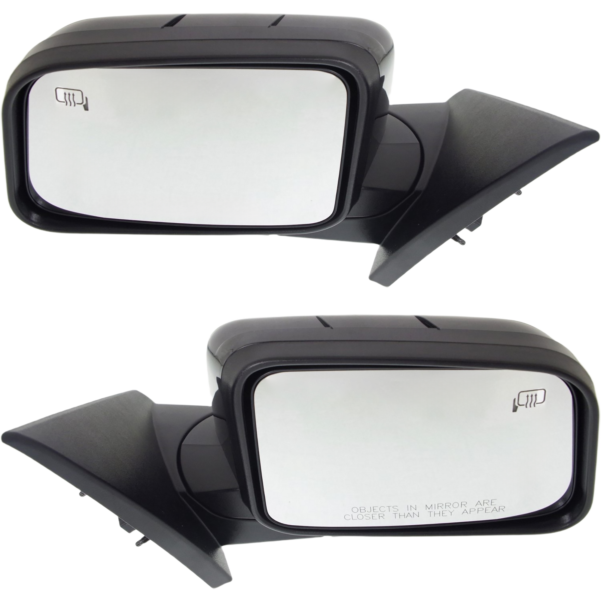 AM EDGE 07-07 MIRROR RH AND LH Power Manual Folding Heated Paintable w Memory No Auto dimming BSD and Signal Light SKU SET FD266ER OEM 7T4Z17682CC PFM 7T4Z17683CC PF