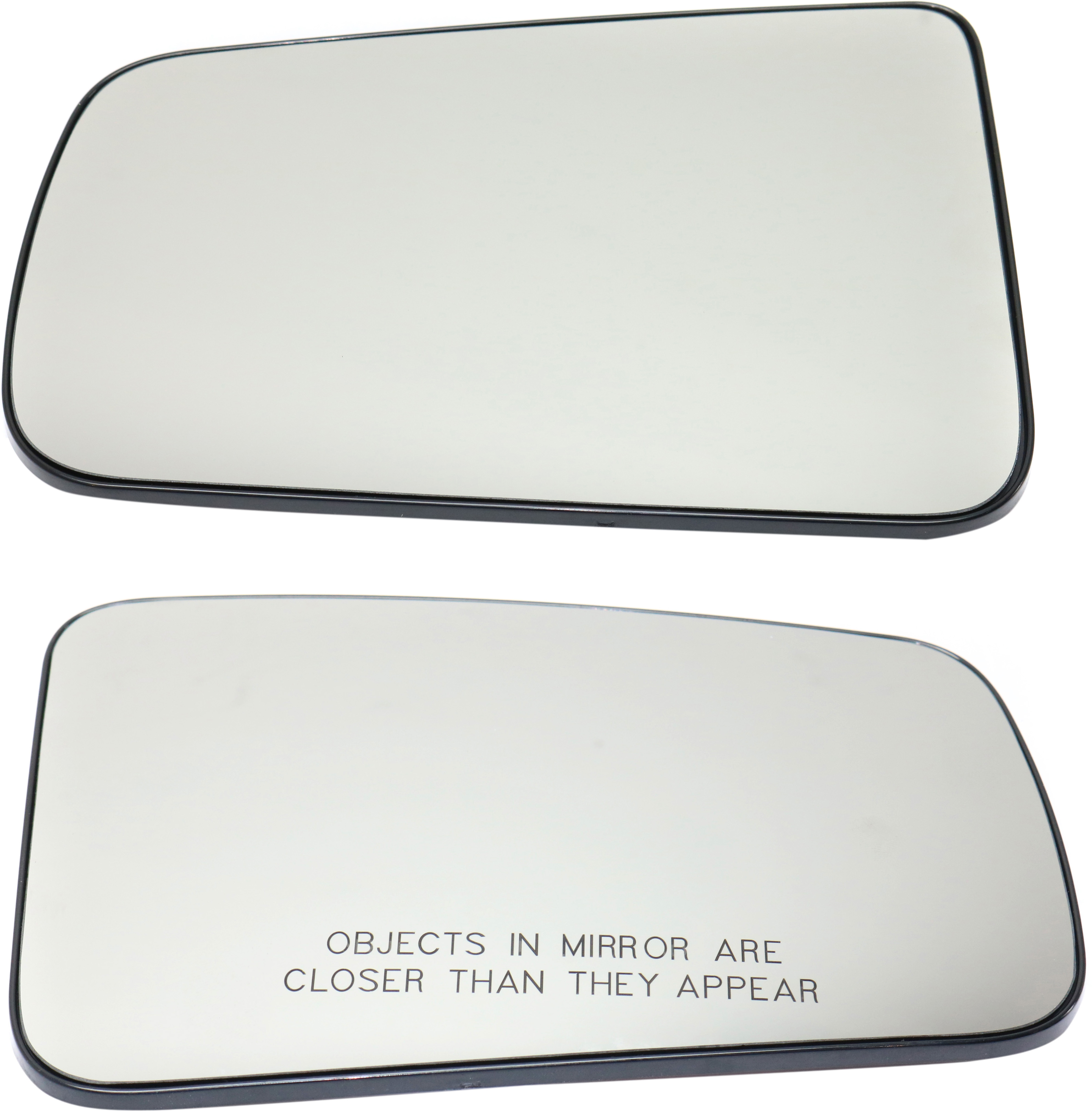 AM FOCUS 08-11 MIRROR GLASS RH AND LH Non Heated w Backing Plate Coupe Sedan SKU SET FD317GR Partslink FO1324119 FO1325119 OEM 8S4Z17K707C 8S4Z17K707A
