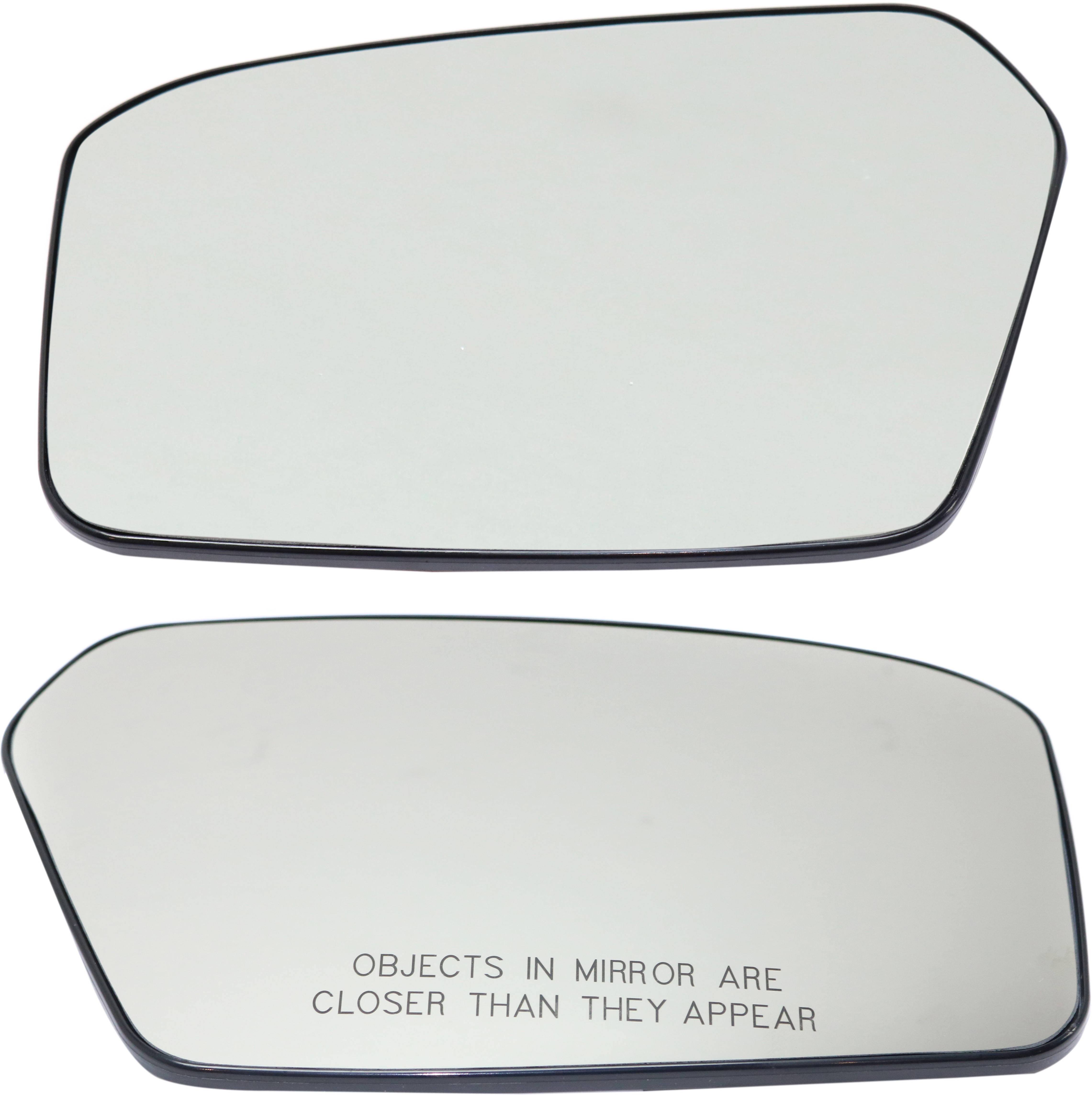 AM FUSION 06-10 MIRROR GLASS RH AND LH Non Heated w Backing Plate w o BLIS Exc. Hybrid Model SKU SET FD319GR Partslink FO1324114 FO1325114 OEM 6E5Z17K707B 6E5Z17K707A