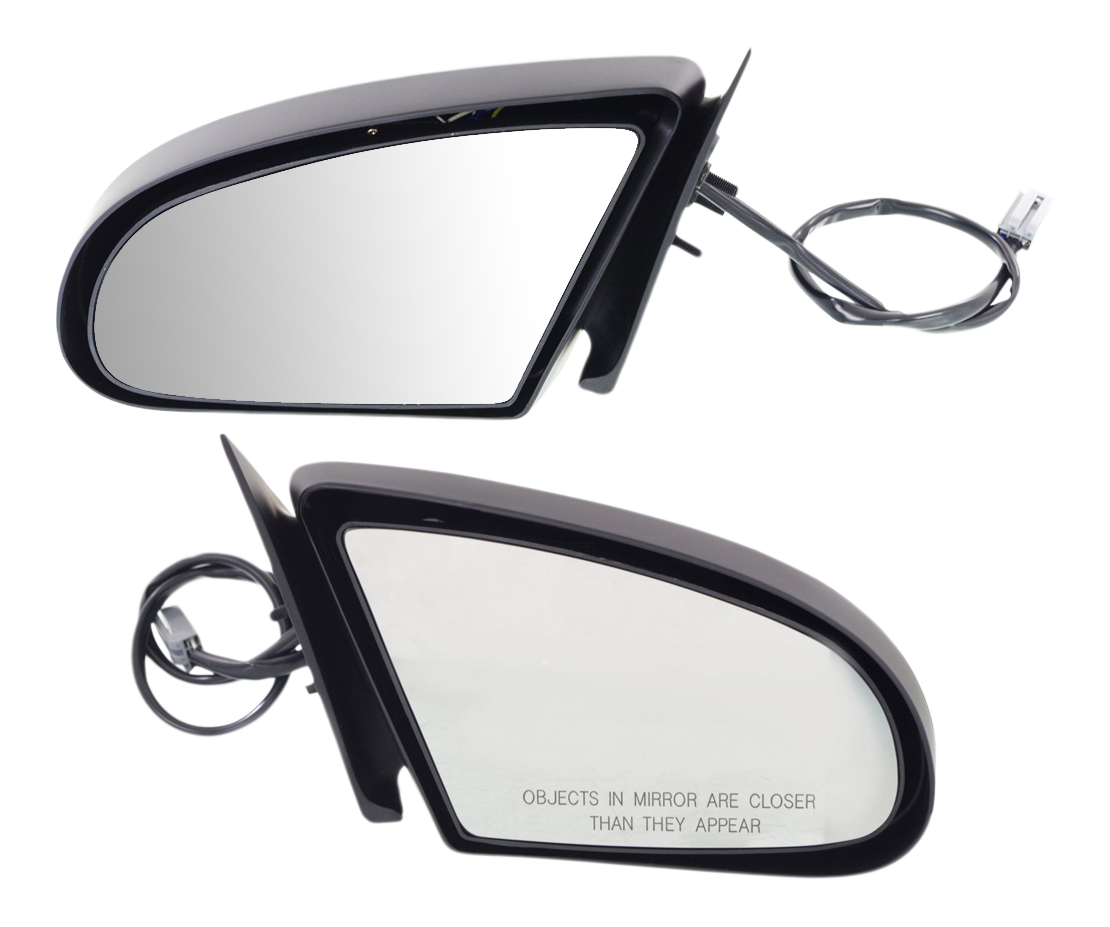 AM COUGAR THUNDERBIRD 89-97 MIRROR RH AND LH Power Manual Folding Non Heated Textured SKU SET FD31ER Partslink FO1320133 FO1321133 OEM E9WY17682A E9WY17682B