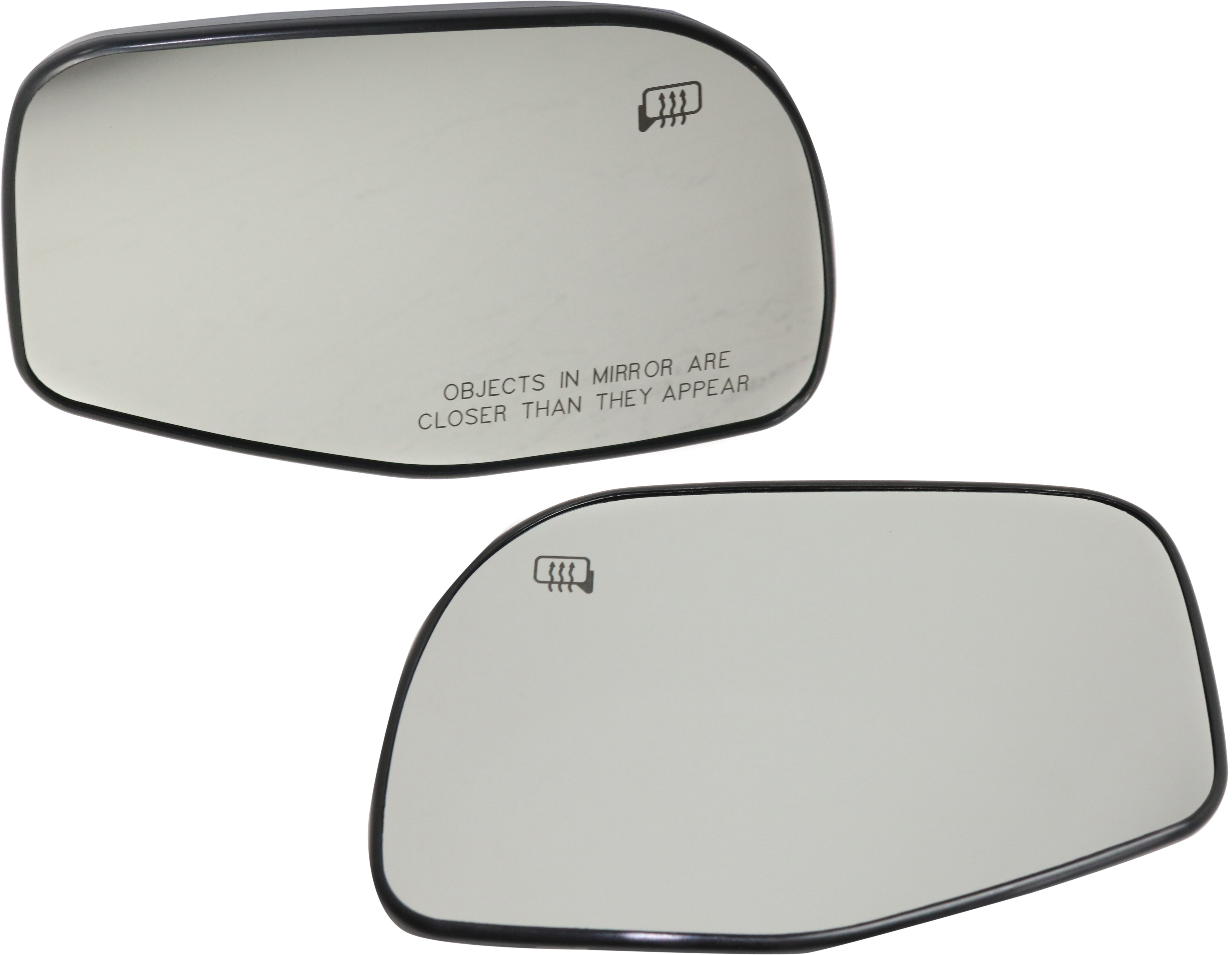 AM EXPLORER MOUNTAINEER 02-05 MIRROR GLASS RH AND LH Heated w Backing Plate SKU SET FD338GR Partslink FO1324106 FO1325106 OEM 1L2Z17K707BA 1L2Z17K707BB