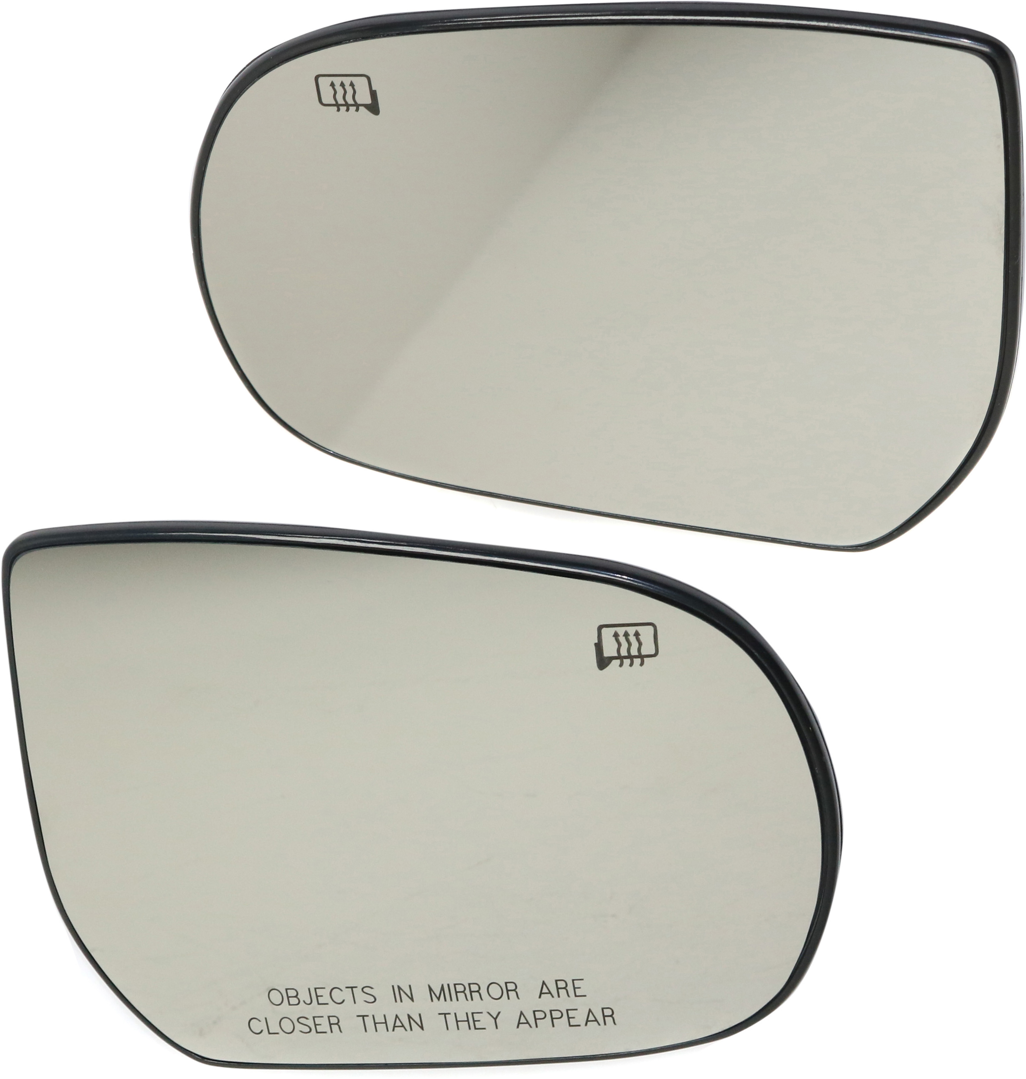 AM ESCAPE 01-07 MARINER 05-7 MIRROR GLASS RH AND LH Heated w Backing Plate SKU SET FD346GR Partslink FO1324104 FO1325104 OEM 6L8Z17K707B 6L8Z17K707A