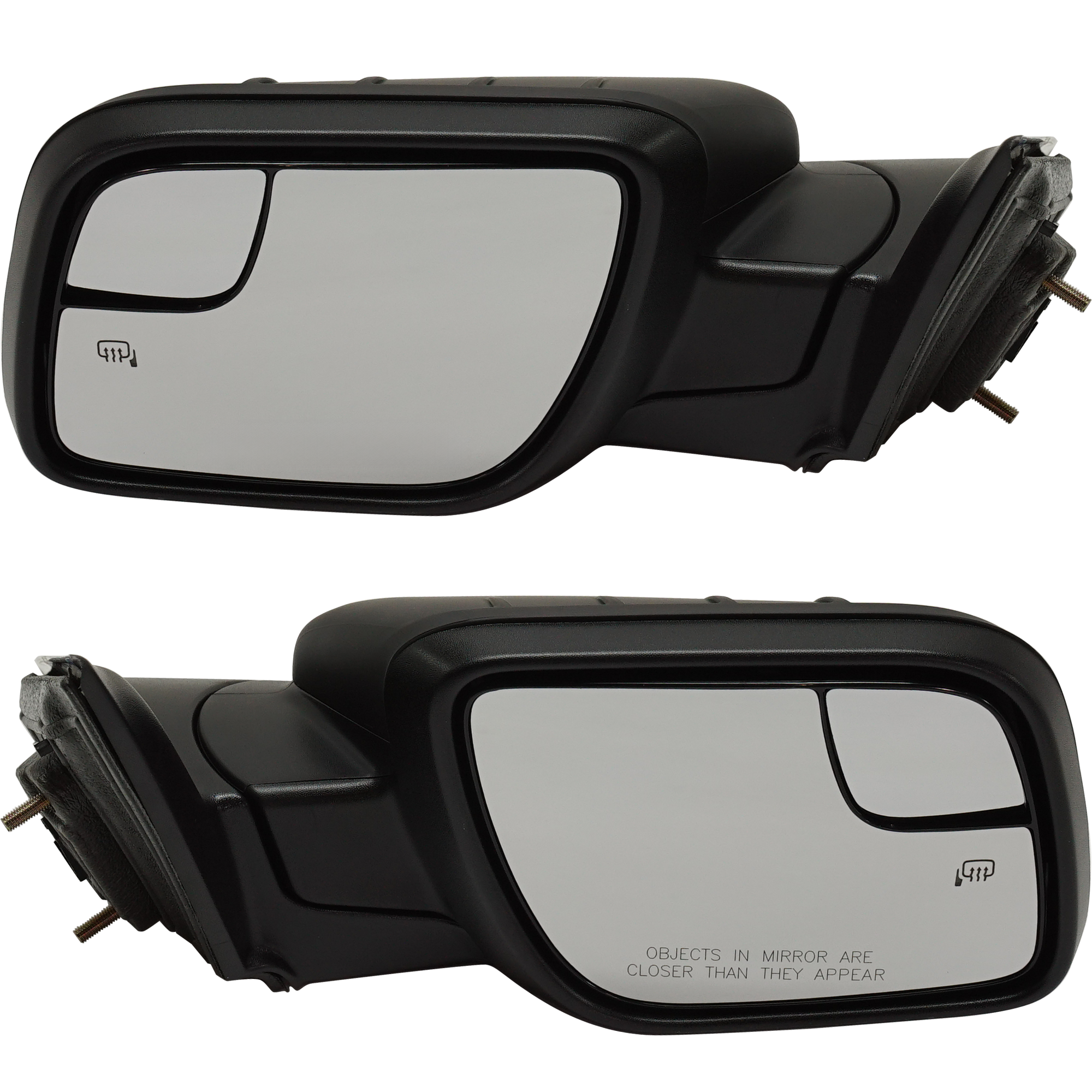 AM EXPLORER 11-15 MIRROR RH AND LH Power Power Folding Heated Paintable w In housing Signal Light No Auto dimming BSD and Memory SKU SET FD360ER S Partslink FO1320511 FO1321511 OEM BB5Z17682CAPTM PFM BB5Z17683CA