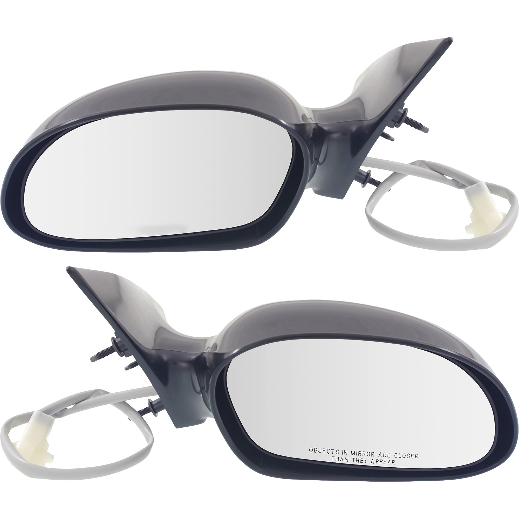 AM TAURUS SABLE 96-99 MIRROR RH AND LH Power Non Folding Non Heated Paintable SKU SET FD36ER Partslink FO1320122 FO1321122 OEM XF1Z17682DAW XF1Z17682FAA