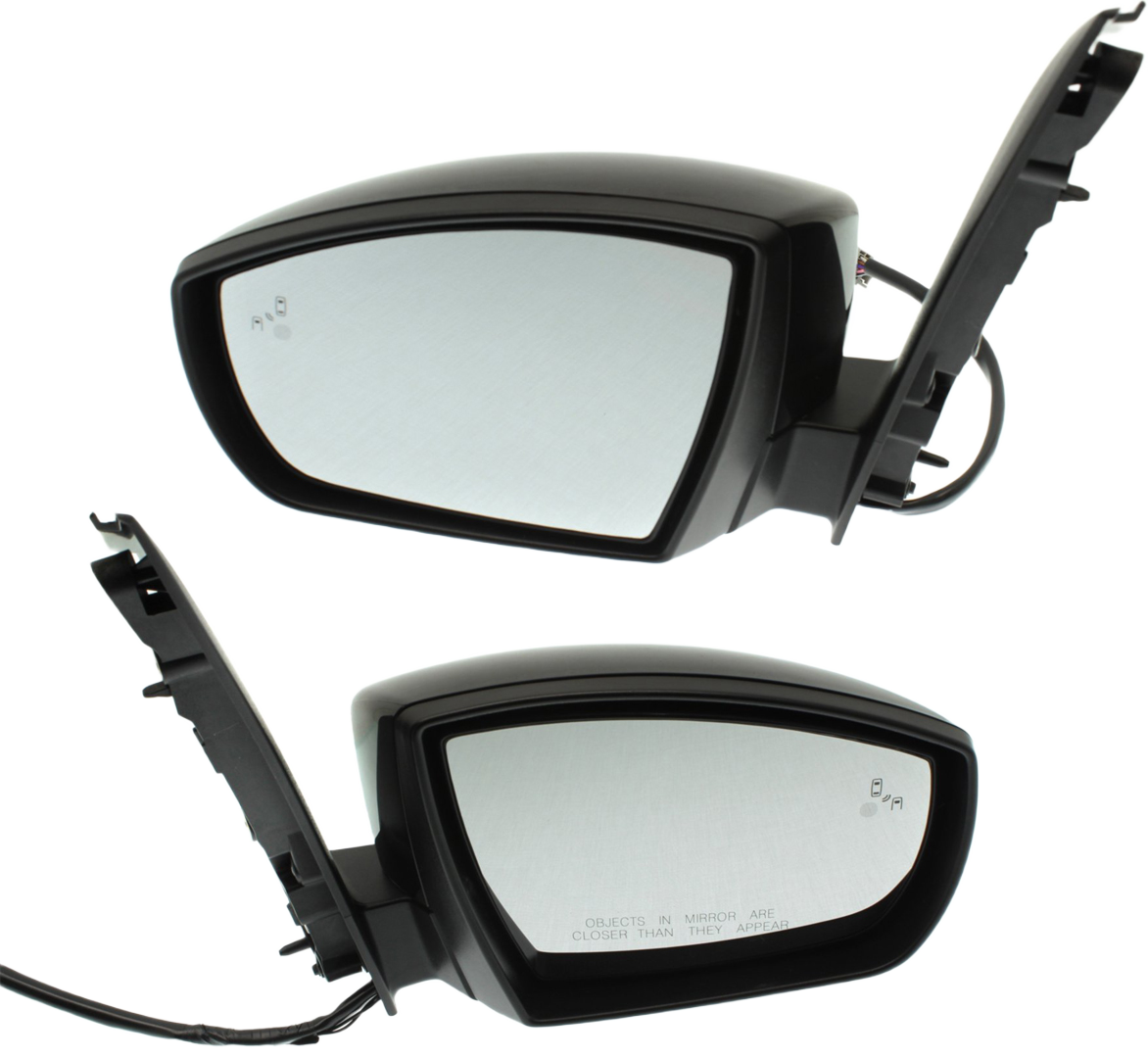 AM C MAX 17-18 MIRROR RH AND LH Power Manual Folding Heated Paintable w BSD in Glass and In housing Signal Light No Auto dimming and Memory w Puddle lamp SKU SET FD38ER S Partslink FO1320546 FO1321546 OEM HM5Z17682A PFM CP9Z17D742CA HM