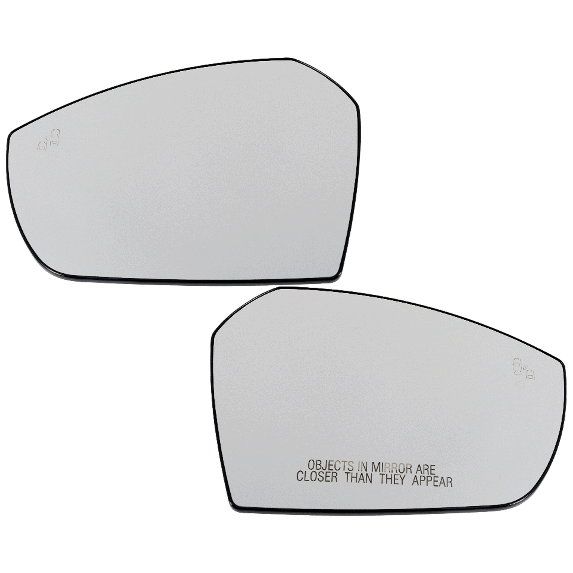 AM ESCAPE 17-19 MIRROR GLASS RH AND LH Non Heated w Side Object Sensor w o Side Signal Light Auto Dimming and Memory SKU SET FD399GR Partslink FO1324174 FO1325174 OEM GJ5Z17K707C GJ5Z17K707F