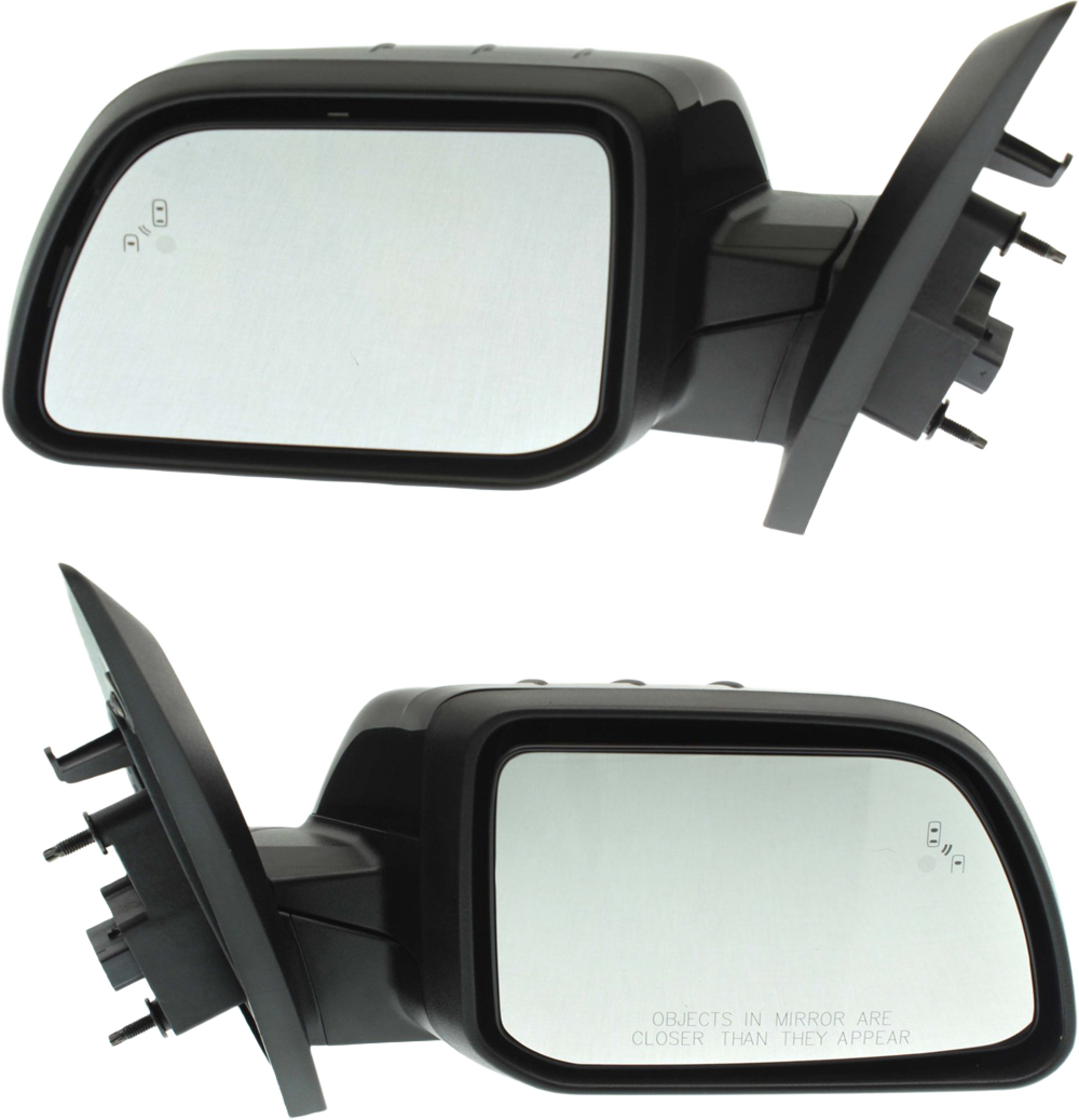 AM EDGE 11-14 MIRROR RH AND LH Power Manual Folding Heated Paintable w BSD in Glass and Memory No Auto dimming and Signal Light SKU SET FD42ER Partslink FO1321501 FO1320501 OEM CT4Z17682GAPTM CT4Z17682DAPTM