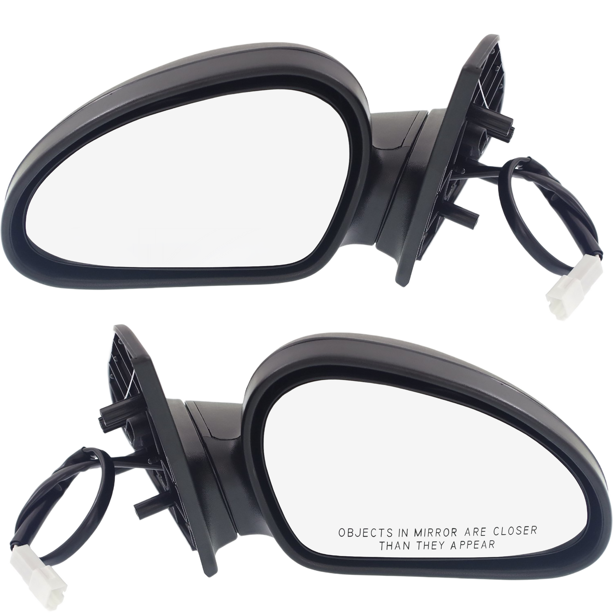 AM ESCORT 97-02 TRACER 97-99 MIRROR RH AND LH Power Non Folding Non Heated Textured No Auto dimming BSD Memory and Signal Light Escort Sedan Wagon SKU SET FD45ER Partslink FO1320137 FO1321137 OEM F7CZ17682BA F7CZ17682DA