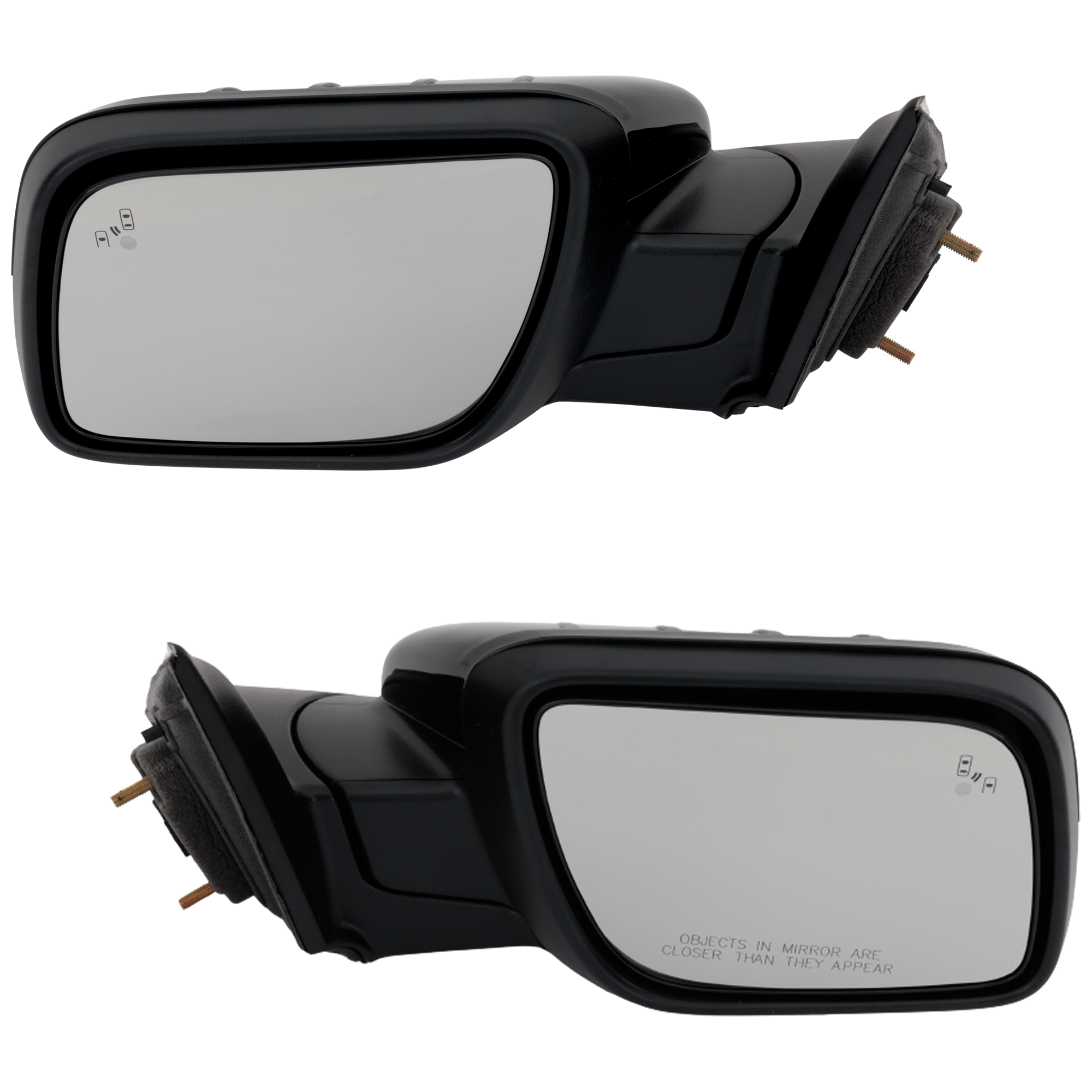 AM EXPLORER 11-15 MIRROR RH AND LH Power Manual Folding Heated Paintable w BSD Puddle Light and Signal Light No Auto dimming and Memory SKU SET FD466ER S Partslink FO1320616 FO1321616 OEM BB5Z17682TA PFM BB5Z17683TA PF