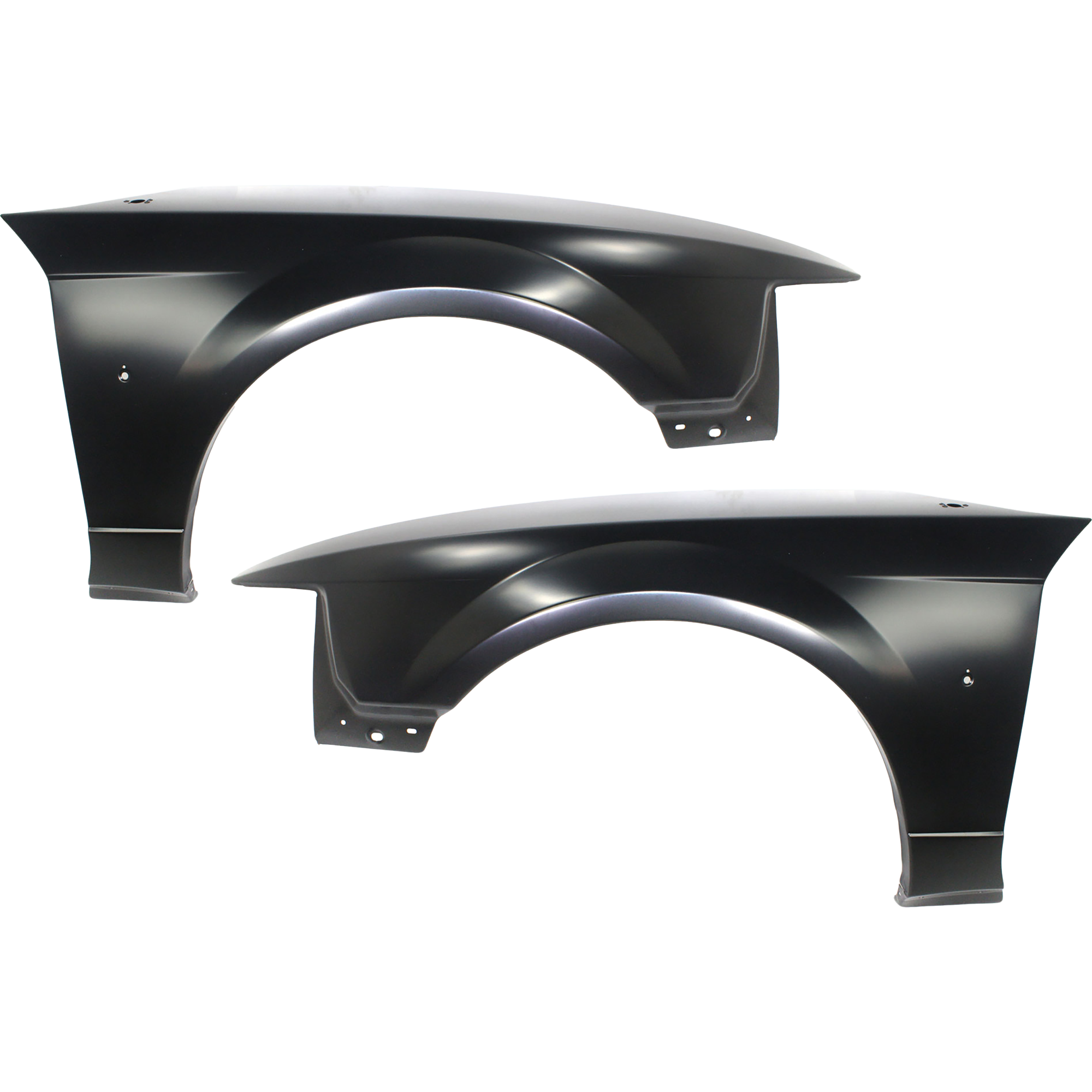 AM MUSTANG 99-04 FRONT FENDER RH AND LH Primed SKU SET FD5200 Partslink FO1241201 FO1240201 OEM XR3Z16005AA XR3Z16006AA
