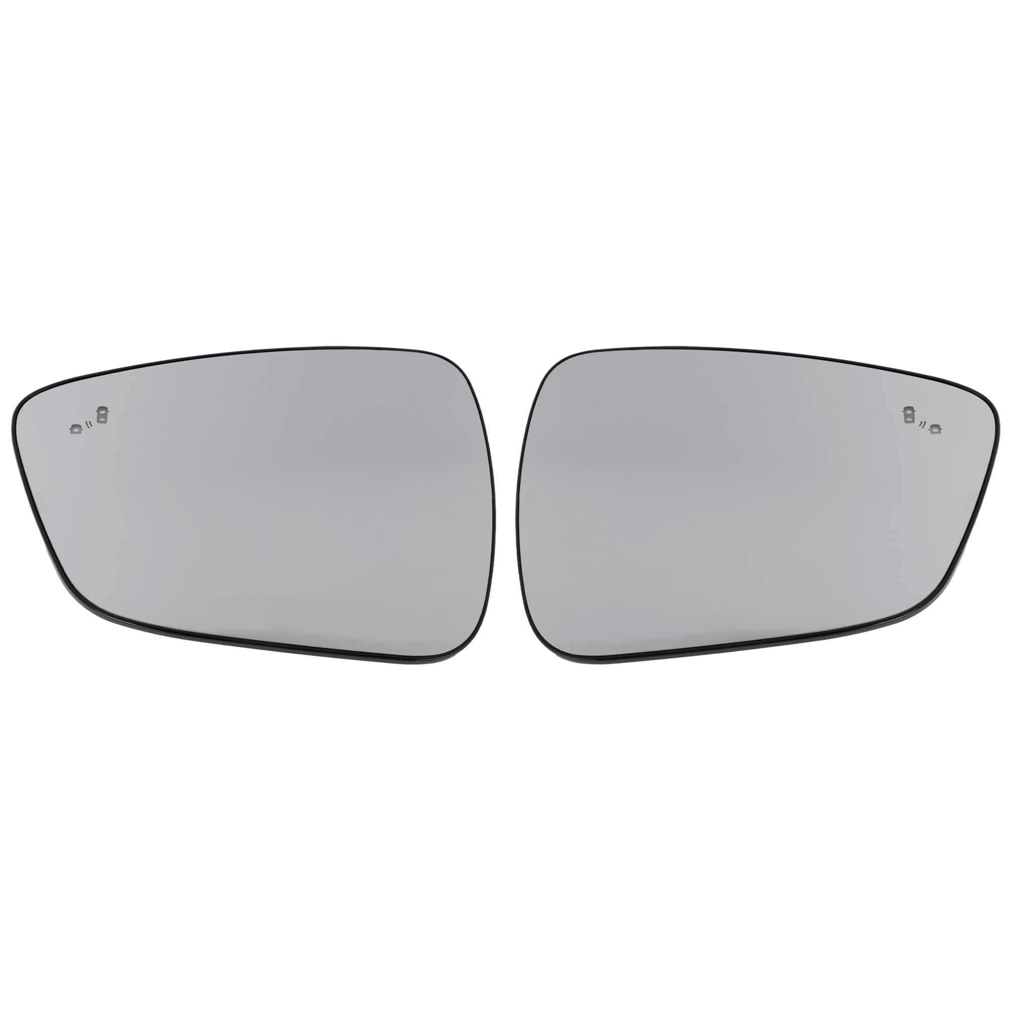 AM ESCAPE 20-24 MIRROR GLASS RH AND LH Heated SKU SET FD546GR Partslink FO1324201 FO1325201 OEM LJ6Z17K707B LJ6Z17K707D